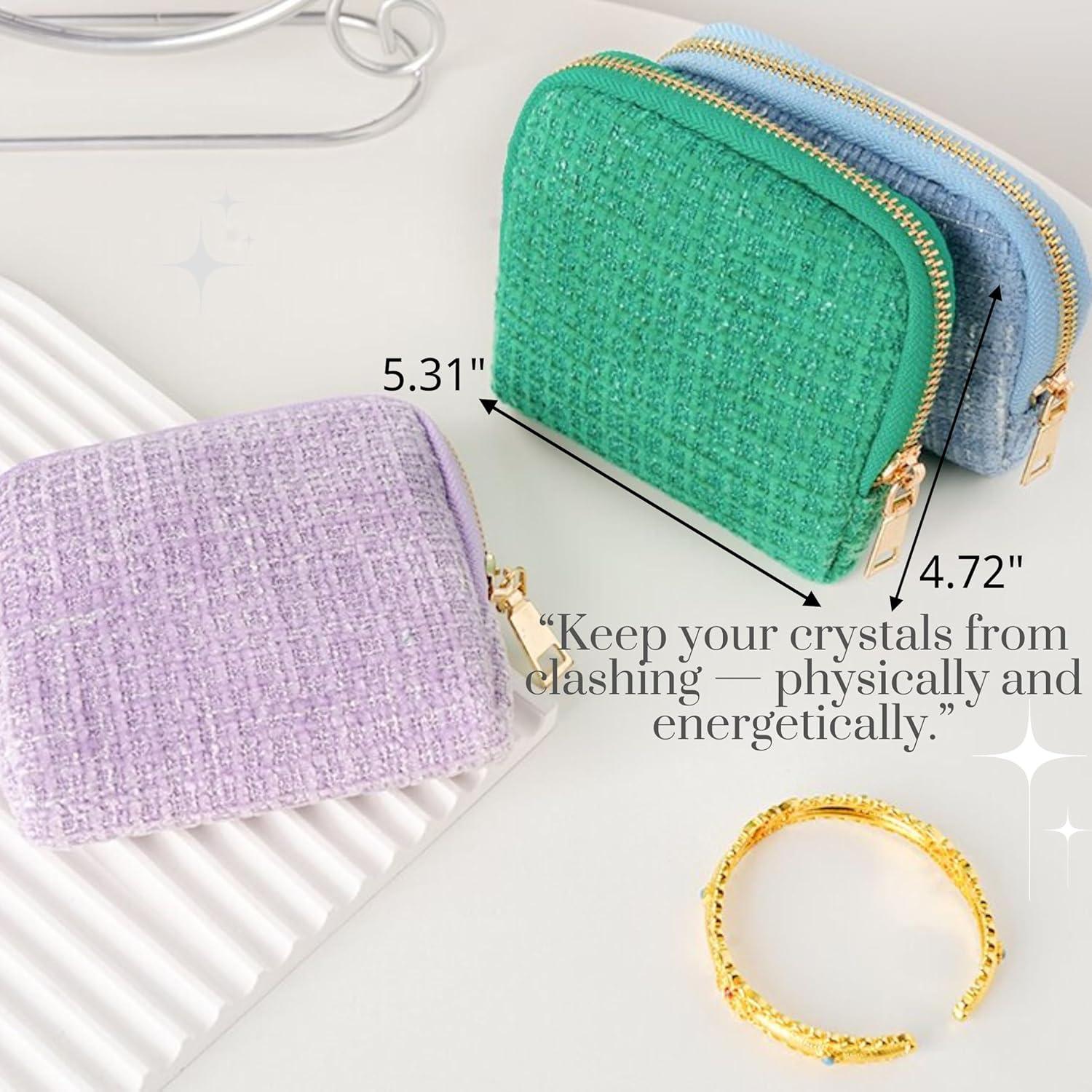 Estuche de Joyería CHIMORY Púrpura Tweed 7 Compartimentos