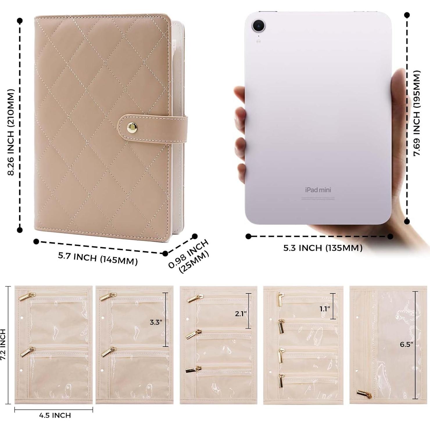 Organizador de Joyería de Viaje Sbrinnaliao Impermeable 5 Capas