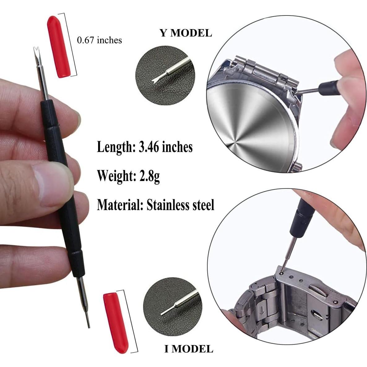 Kit de Herramientas para Ajustar Relojes TICFROG - 3 en 1