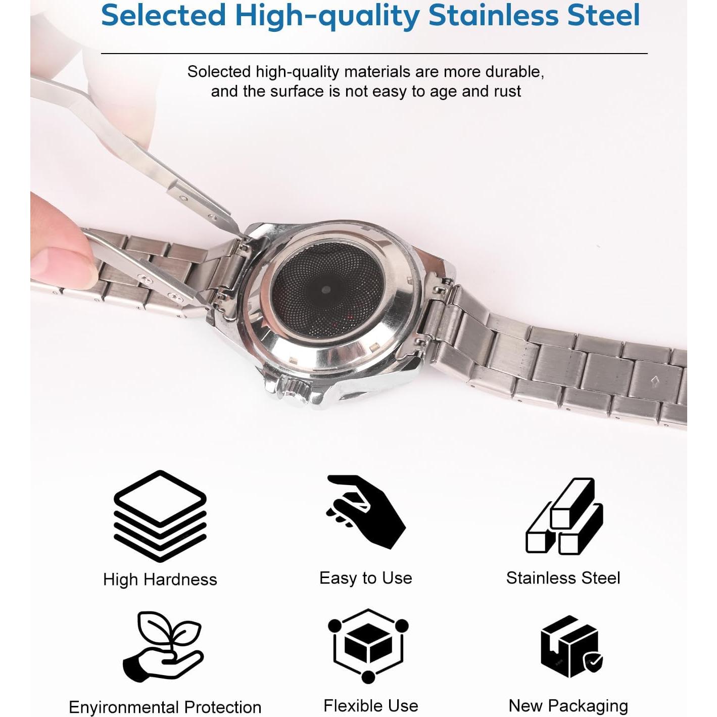 Pinza de Barra de Resorte TEXNEWS HH-7825 Plata 11.68 cm