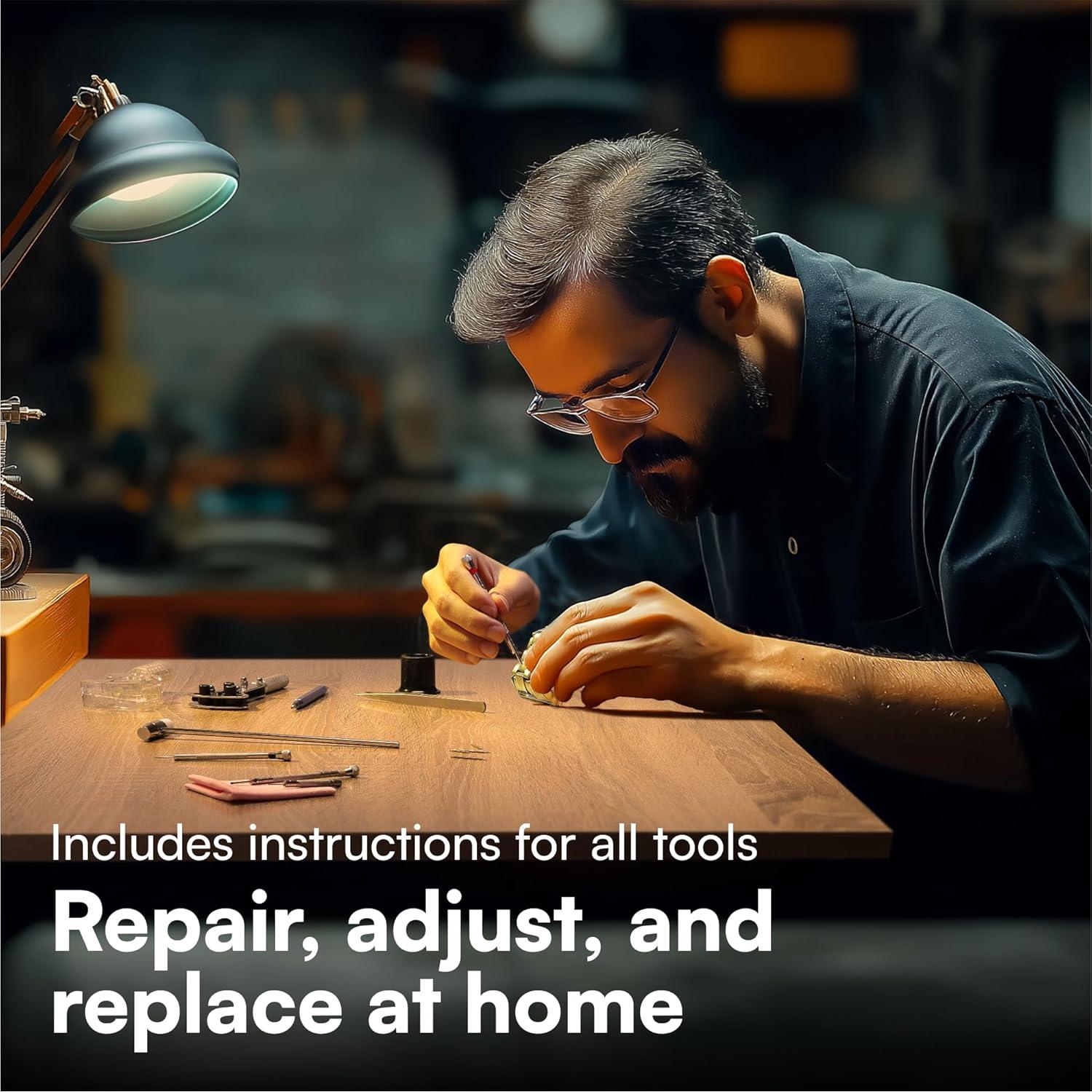 Kit de Herramientas para Relojes H&S Alliance - 155 Piezas