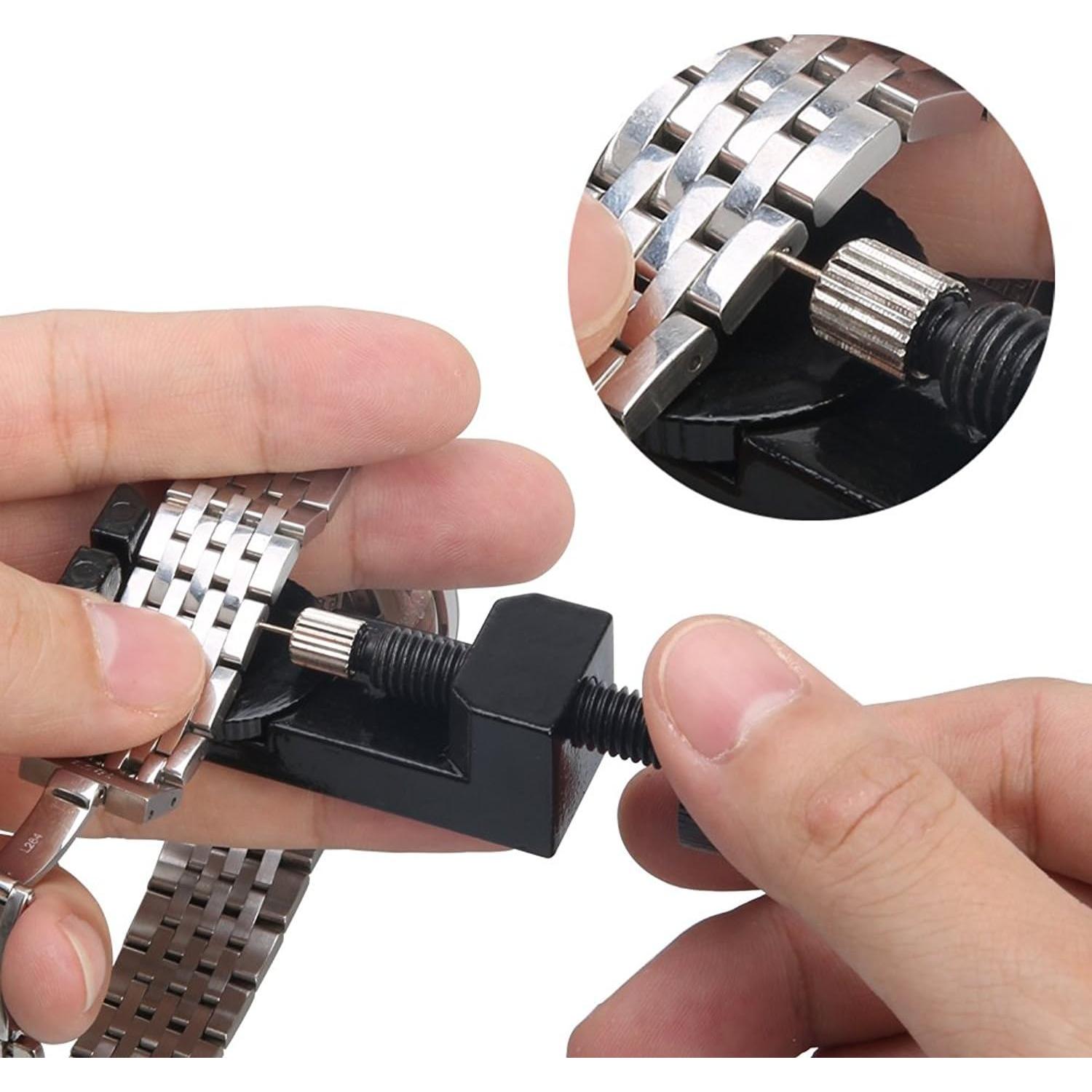 Extractor de eslabones de correa de reloj FENGMANG con 3 pasadores