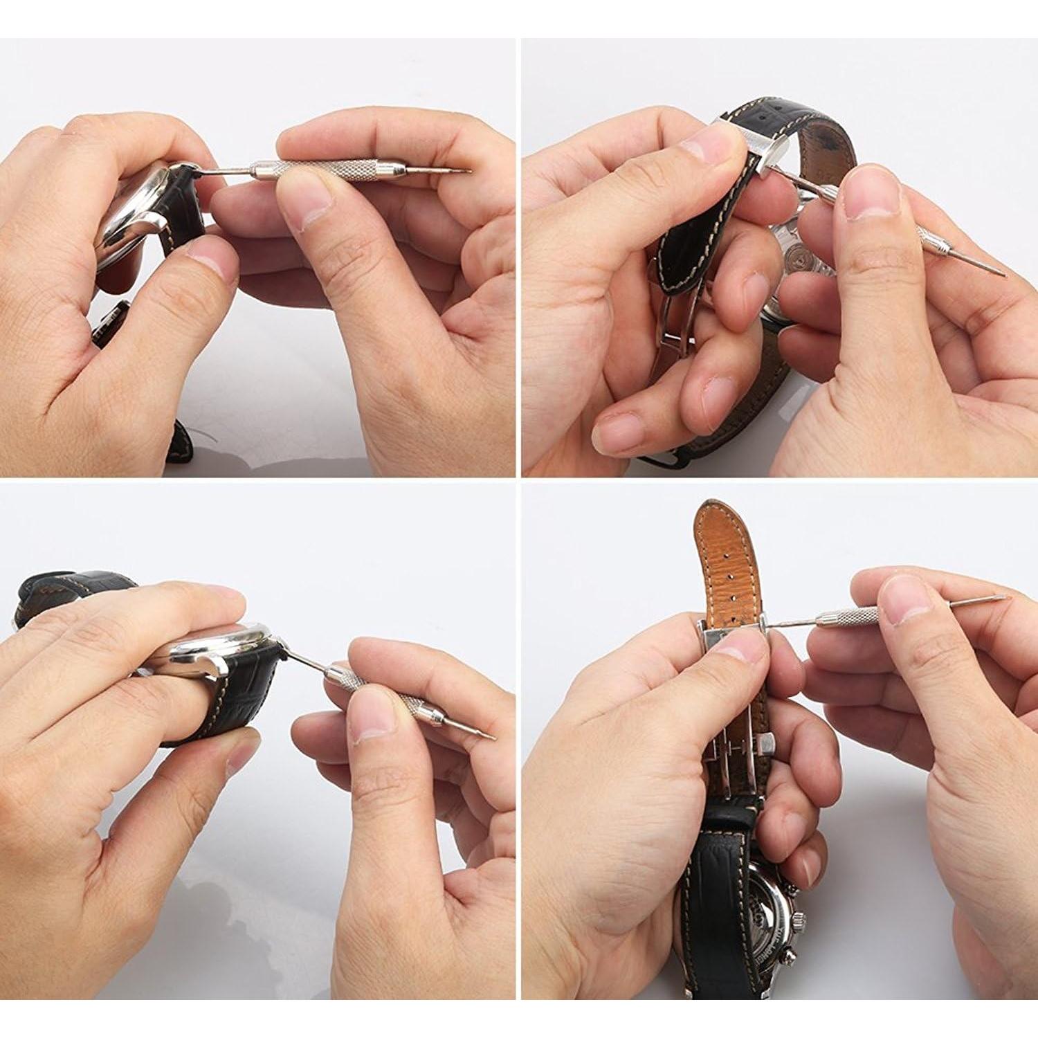 Extractor de eslabones de correa de reloj FENGMANG con 3 pasadores