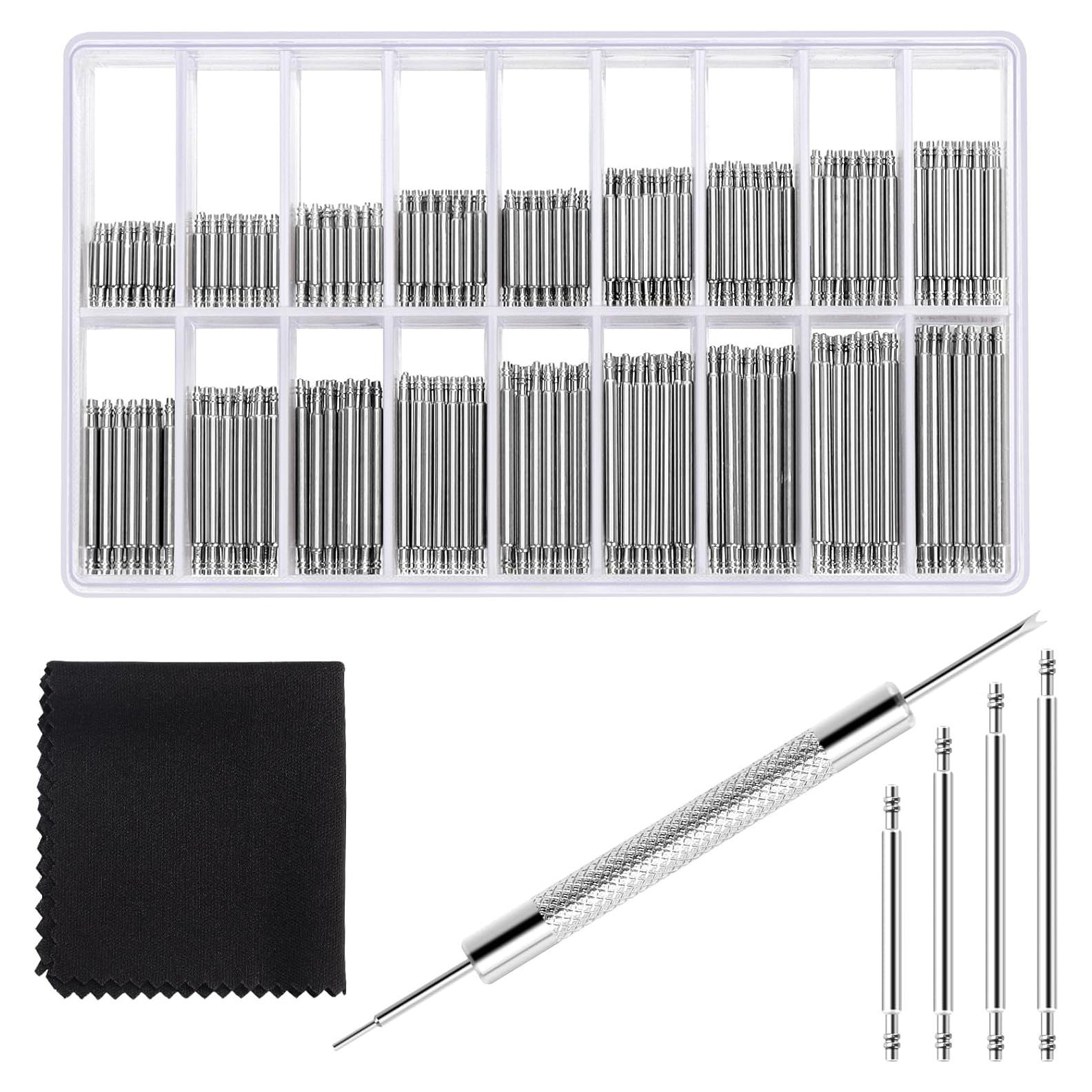 Kit de Reemplazo de Pasadores de Reloj AIQINHU 360 Pcs 8-25 mm