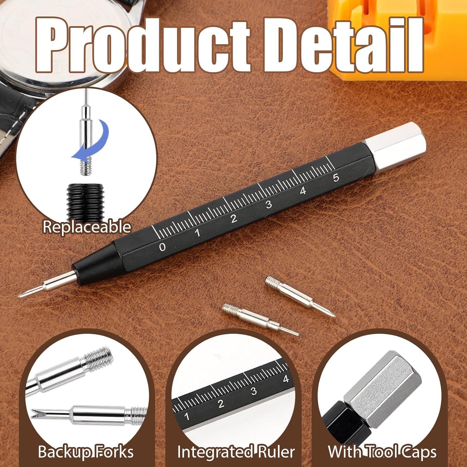 Herramienta de Barra de Resorte Tweruna para Relojes con 2 Puntas