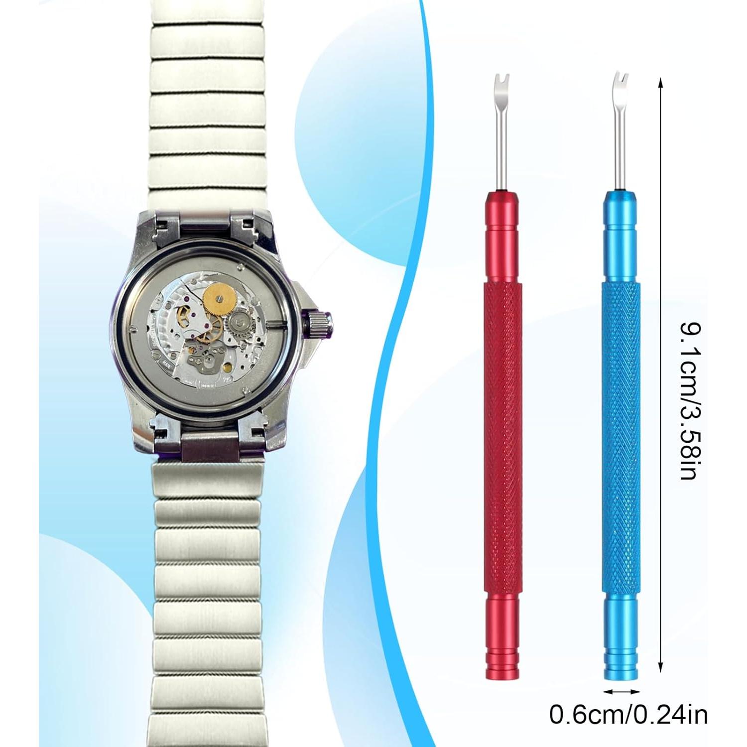 Kit de Herramientas de Relojero Hpmjz 6 Piezas Acero Inoxidable