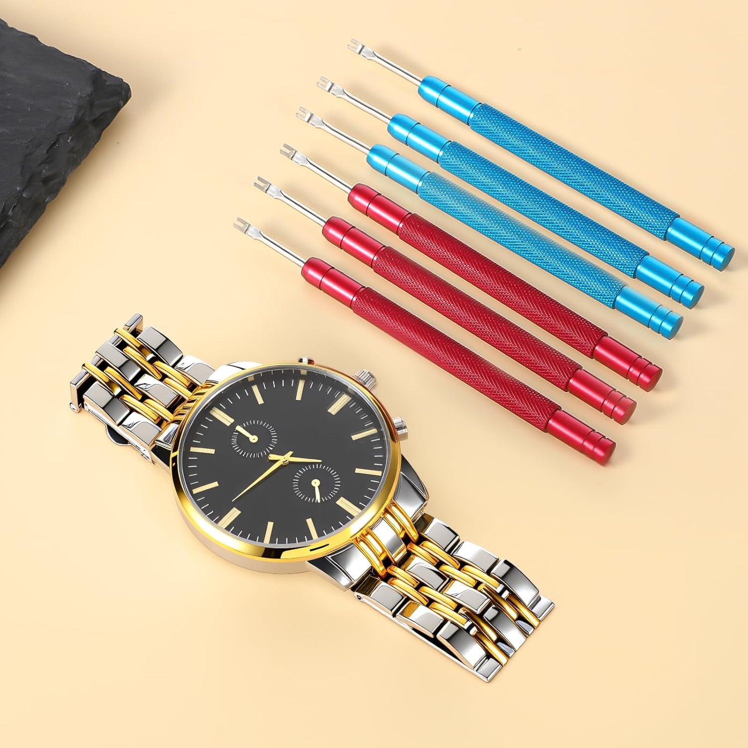 Kit de Herramientas de Relojero Hpmjz 6 Piezas Acero Inoxidable