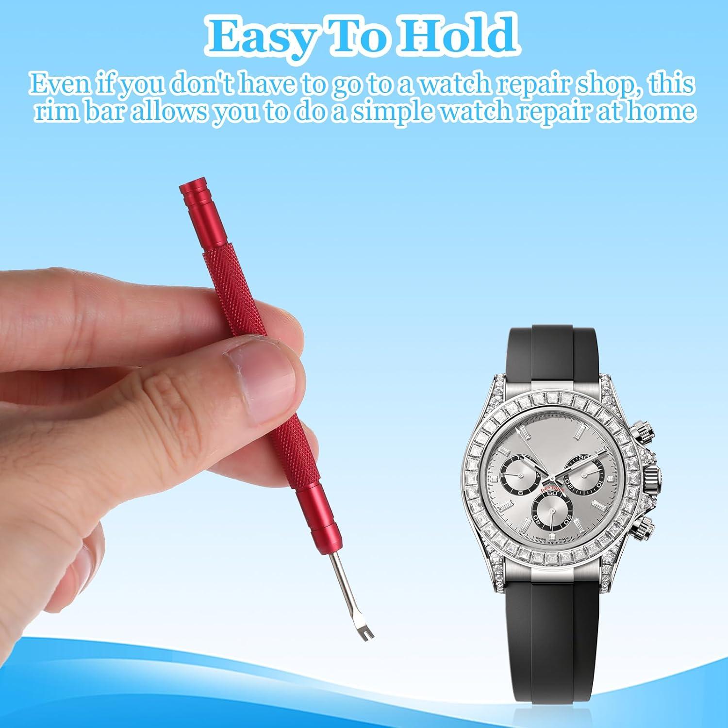 Kit de Herramientas de Relojero Hpmjz 6 Piezas Acero Inoxidable