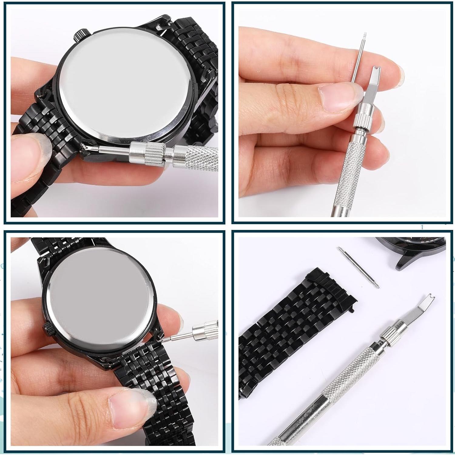 Kit de Herramientas de Reparación de Reloj Eldraqth 37 Piezas