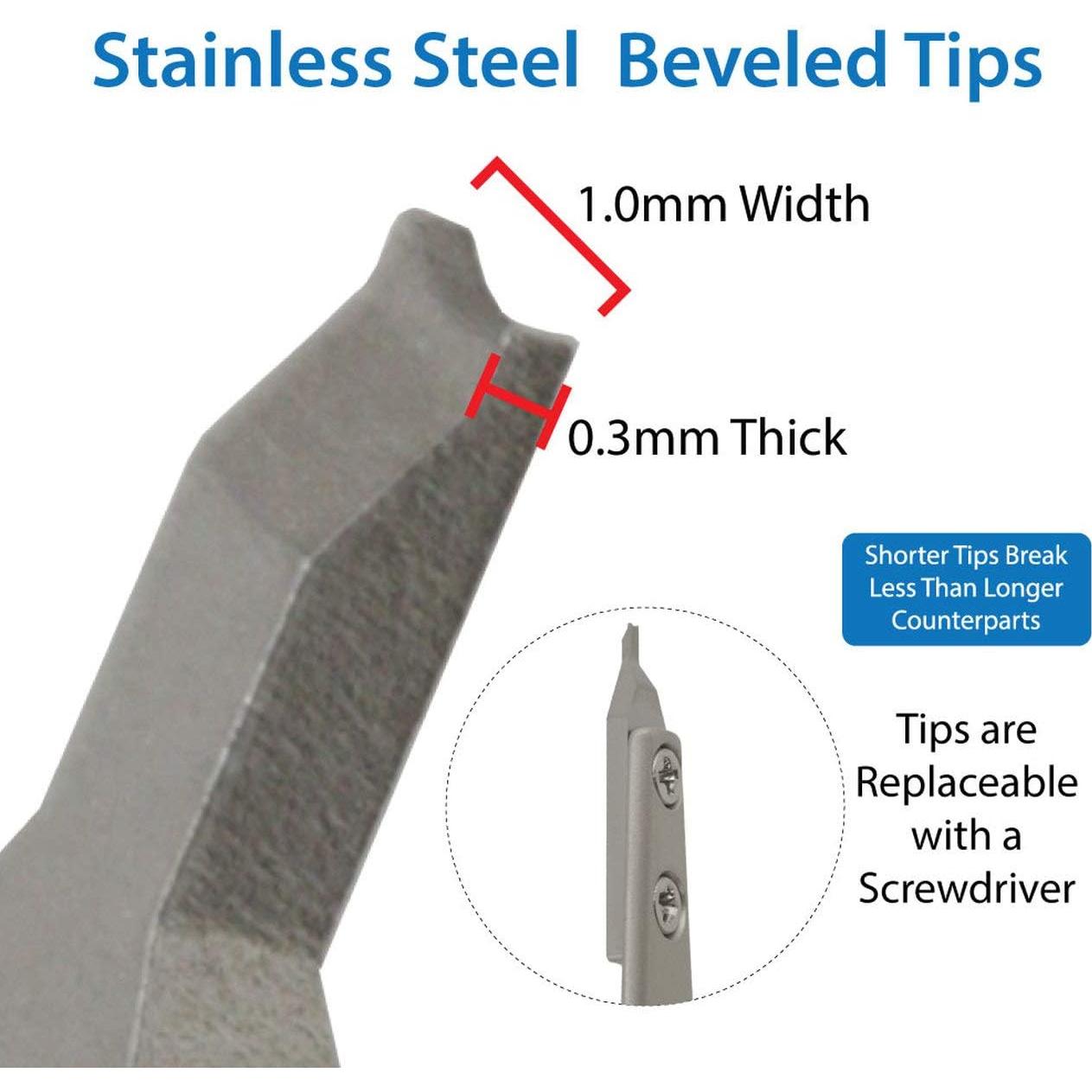 Pinzas de Resorte Bergeon 7825 para Relojeros - Herramienta Suiza