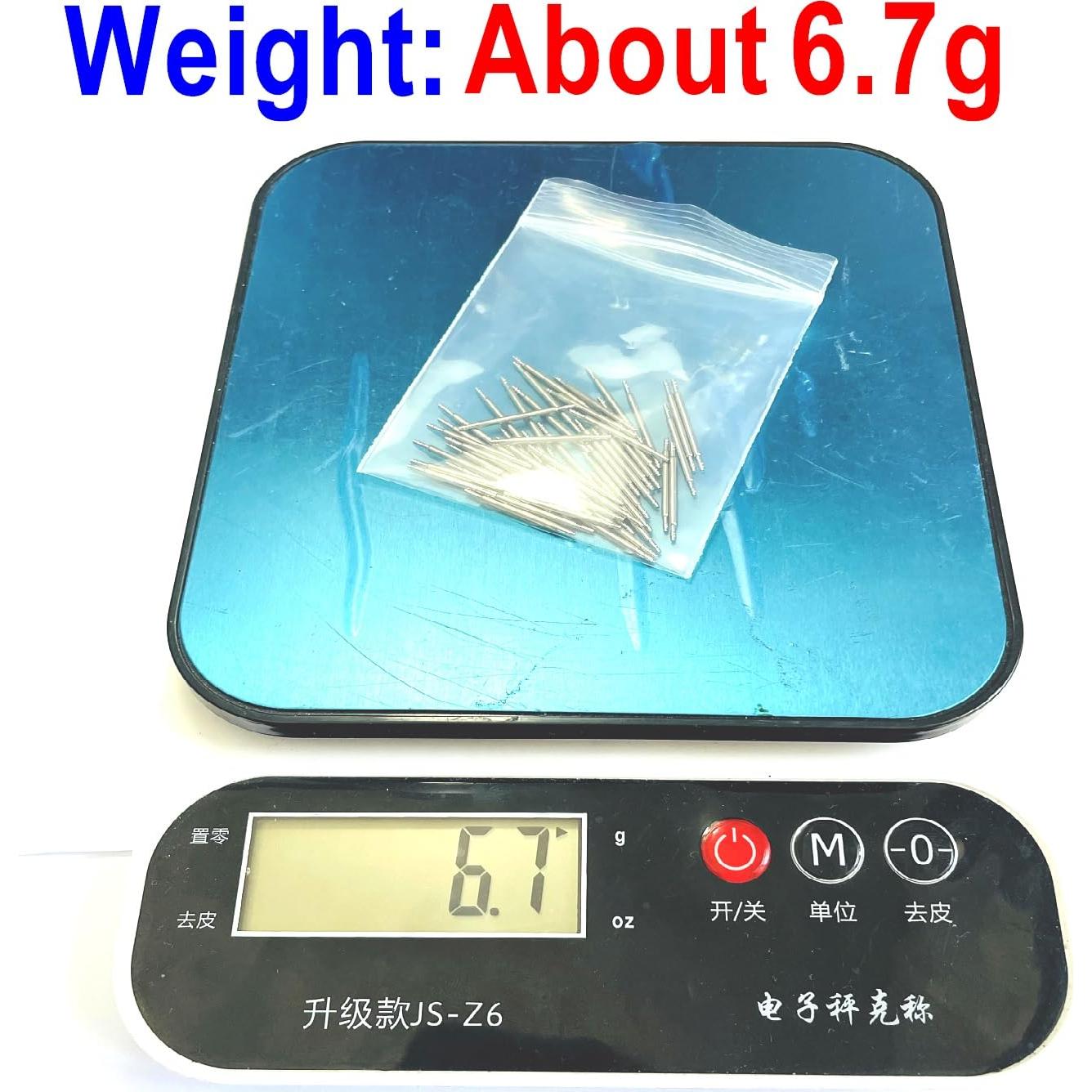 Kit de Pasadores de Correa de Reloj 50pcs Acero Inoxidable 18mm