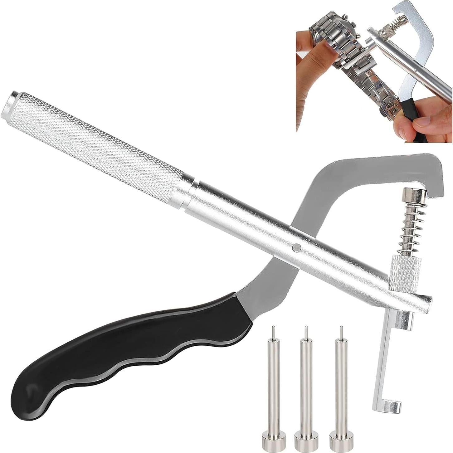 Pinzas para quitar correas de reloj Brrnoo 14 cm - Herramienta profesional