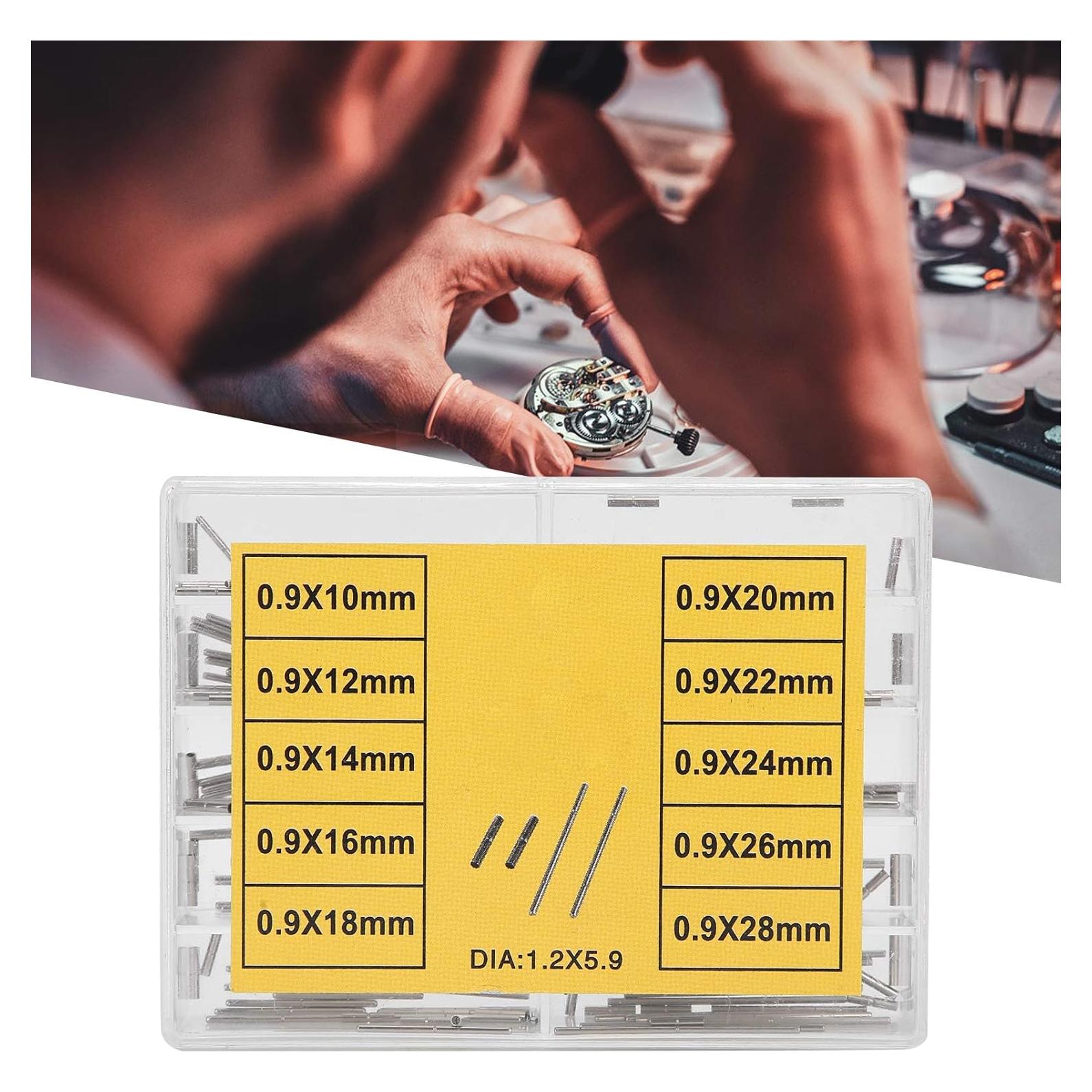 Pasadores de Tuberías de Reloj Acero Antioxidante 10 Tipos