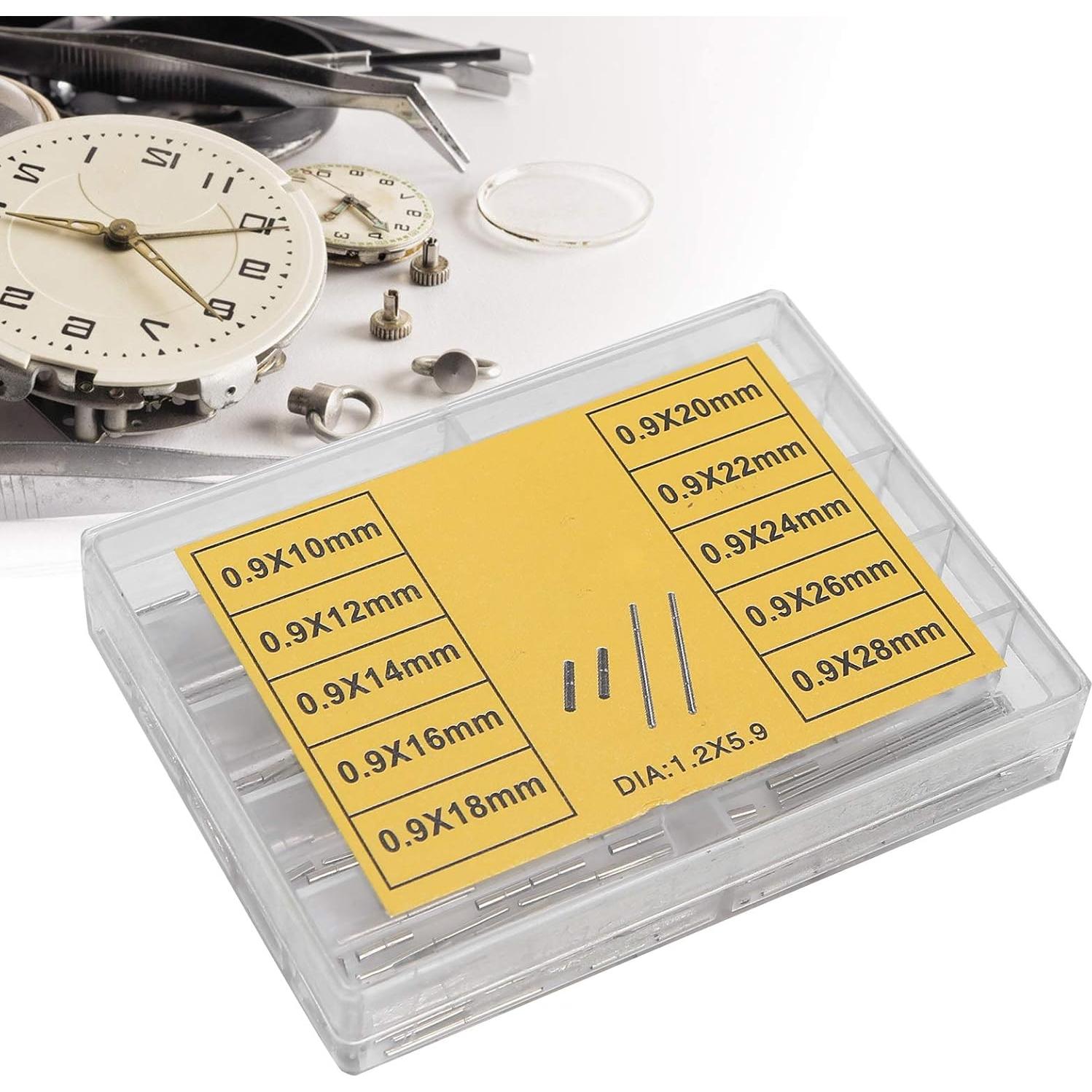 Pasadores de Tuberías de Reloj Acero Antioxidante 10 Tipos