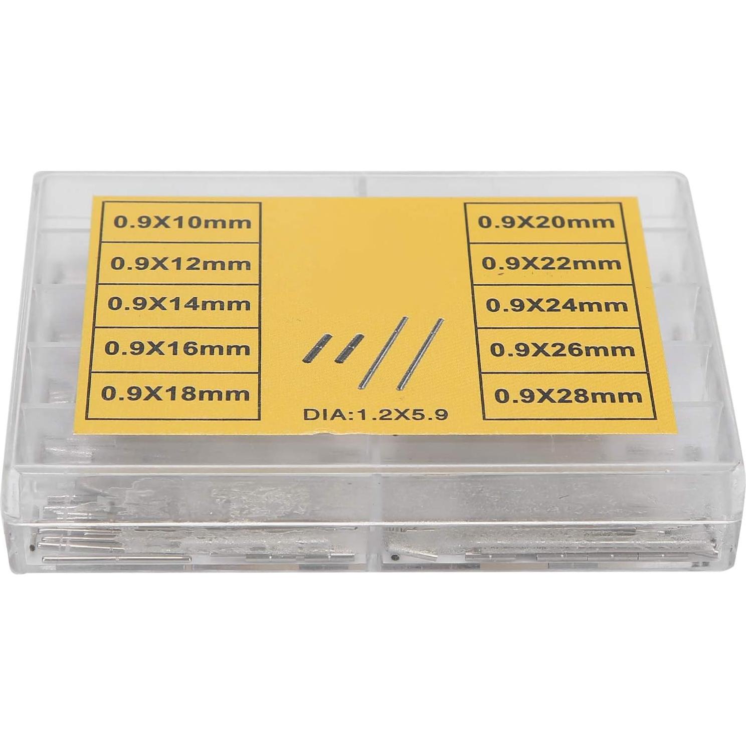 Pasadores de Tuberías de Reloj Acero Antioxidante 10 Tipos