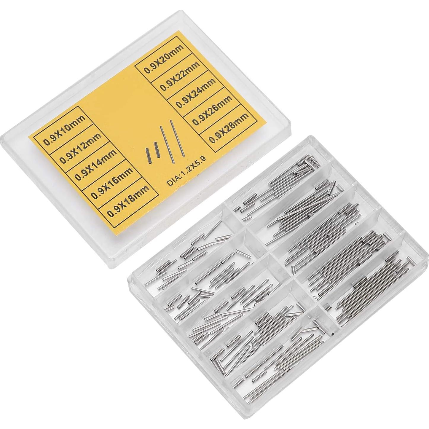 Pasadores de Tuberías de Reloj Acero Antioxidante 10 Tipos