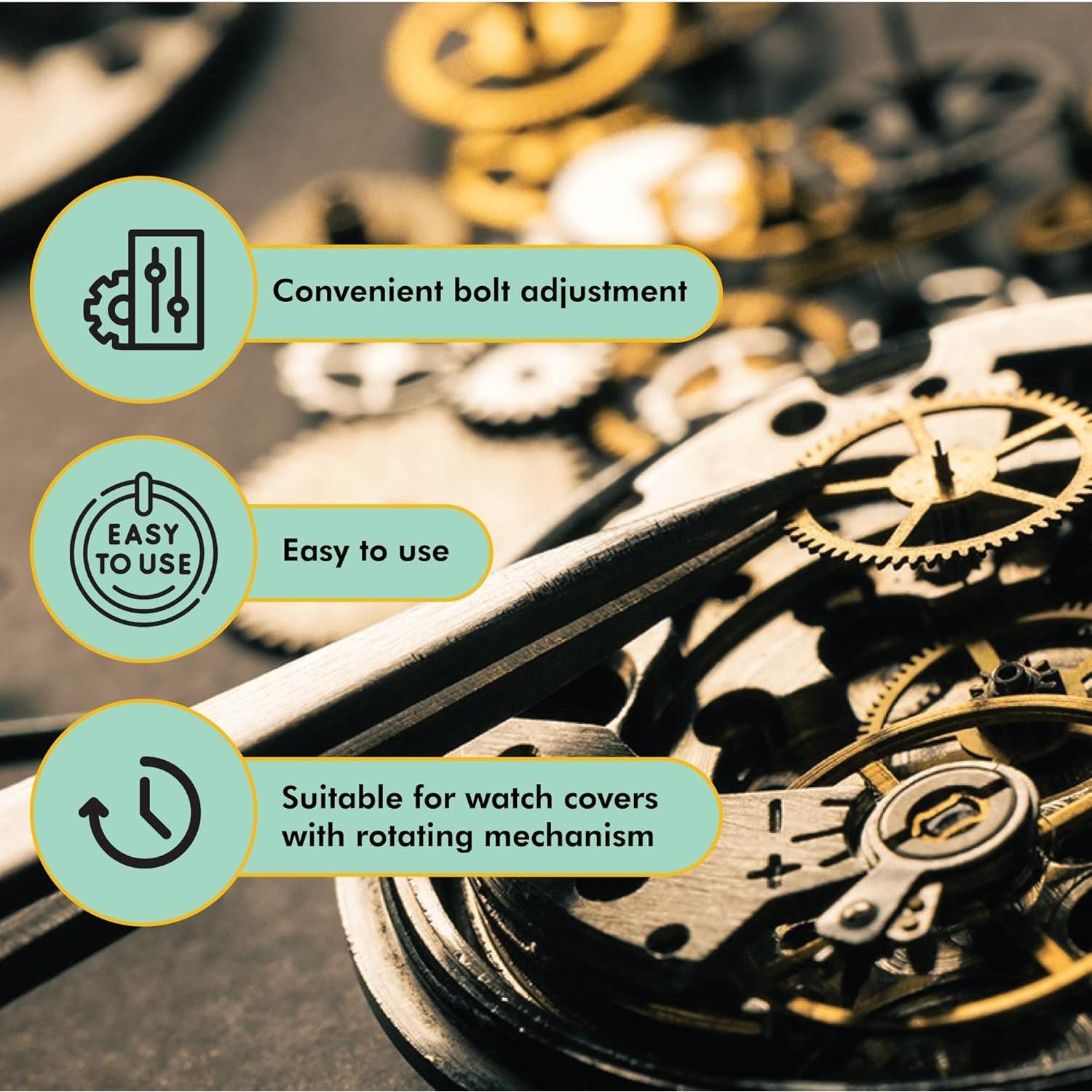 Kit de Herramientas Abridor de Reloj Gadgetime - Base Ajustable