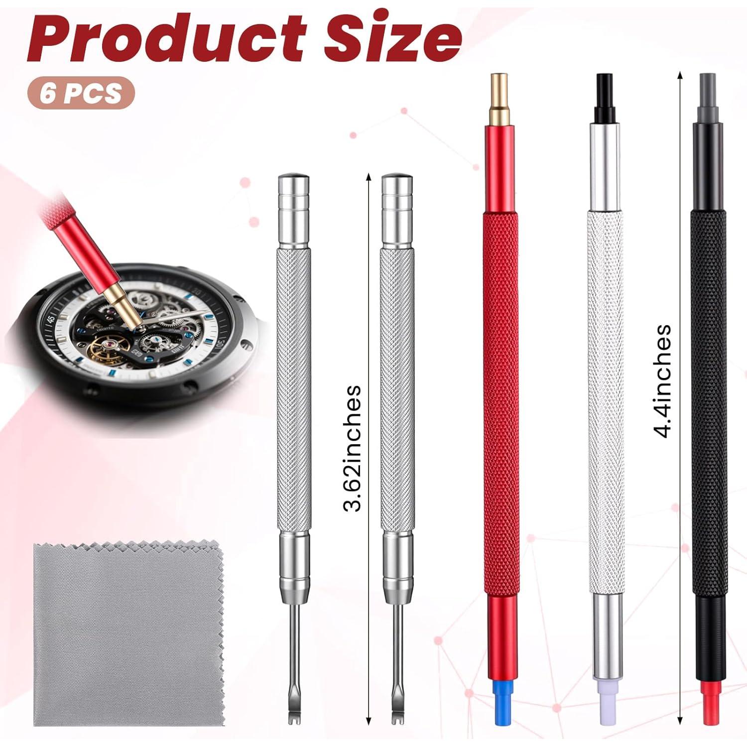 Kit de Herramientas de Reparación de Relojes Hpmjz 6 Piezas