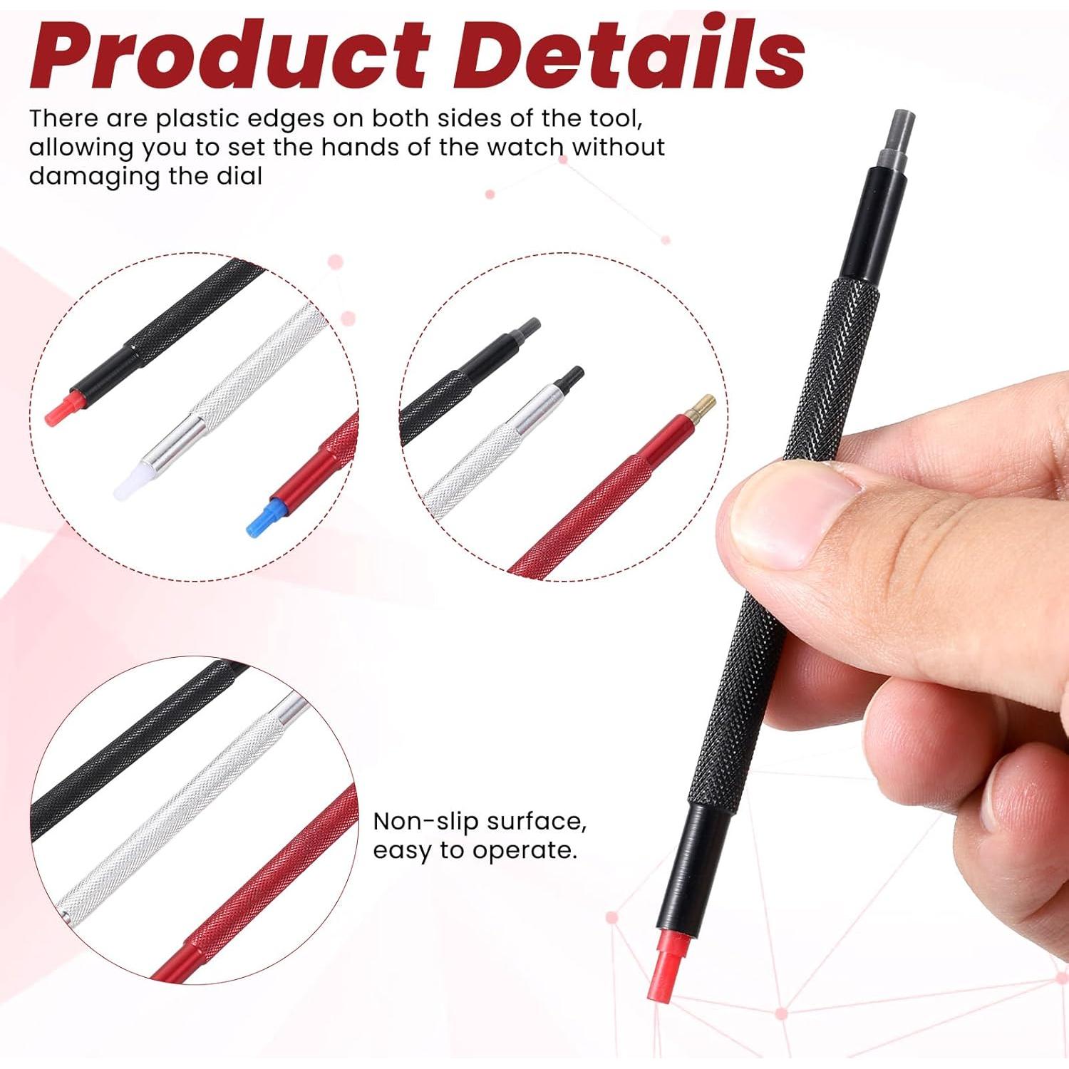 Kit de Herramientas de Reparación de Relojes Hpmjz 6 Piezas