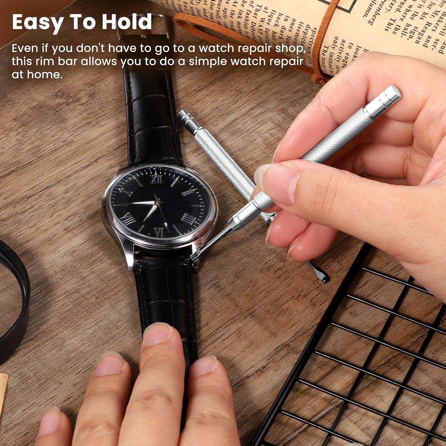 Kit de Herramientas de Reparación de Relojes Hpmjz 6 Piezas