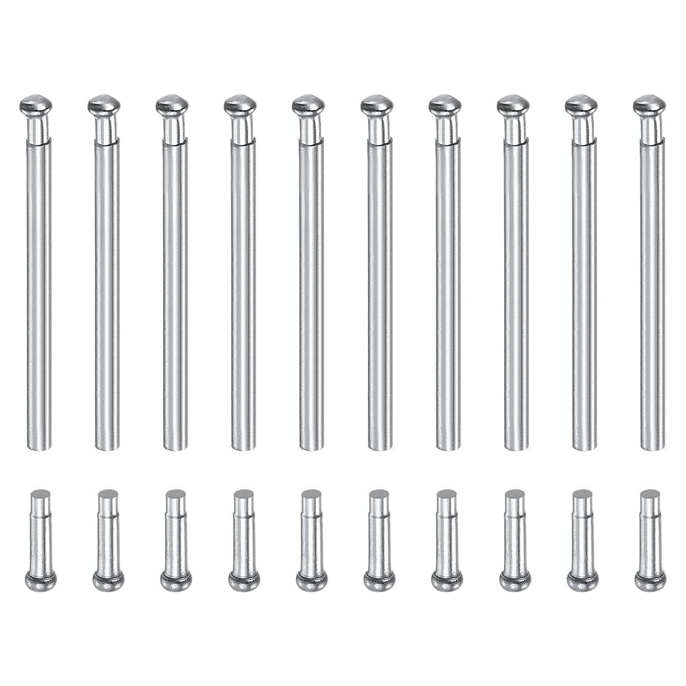 Pasadores de Fricción de Acero Inoxidable uxcell 24x1.2mm