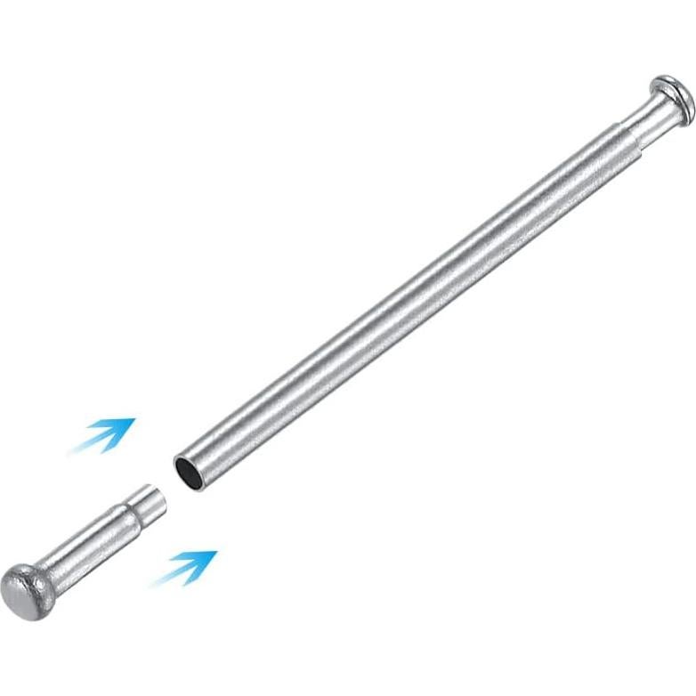 Pasadores de Fricción de Acero Inoxidable uxcell 24x1.2mm