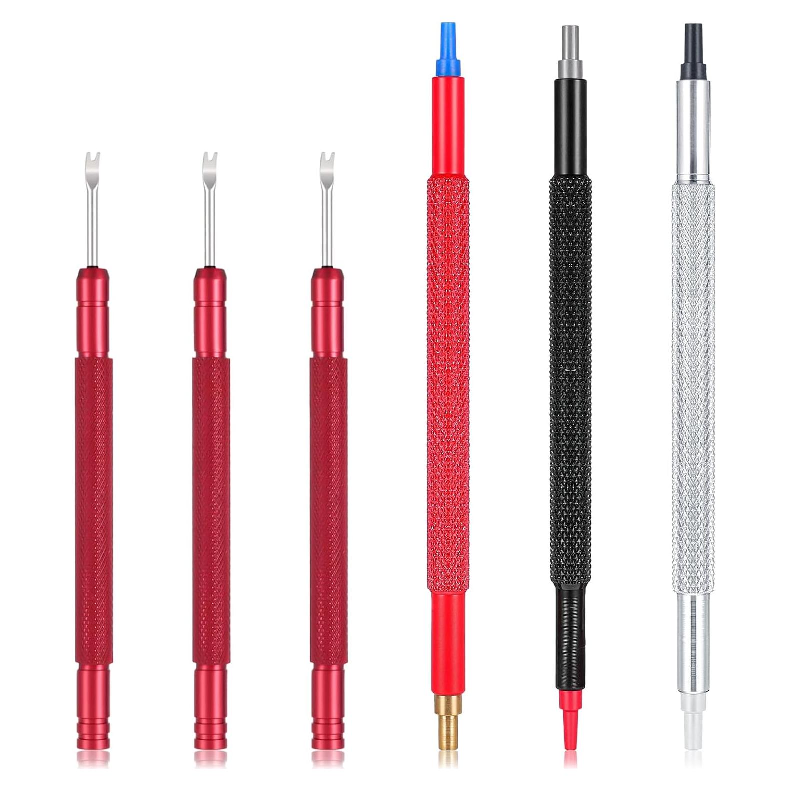 Kit de Herramientas de Reparación de Reloj YBEATY 6 Pcs Acero Inoxidable