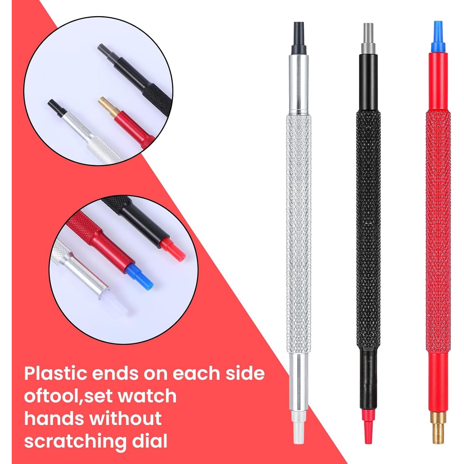 Kit de Herramientas de Reparación de Reloj YBEATY 6 Pcs Acero Inoxidable