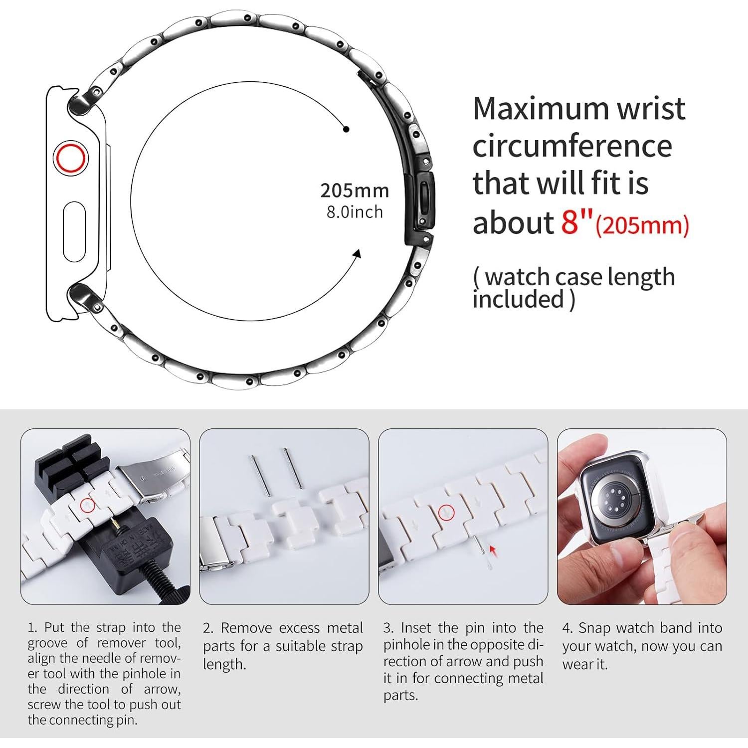 Correa de Resina BINLUN para Apple Watch 38-49mm - 14 Colores