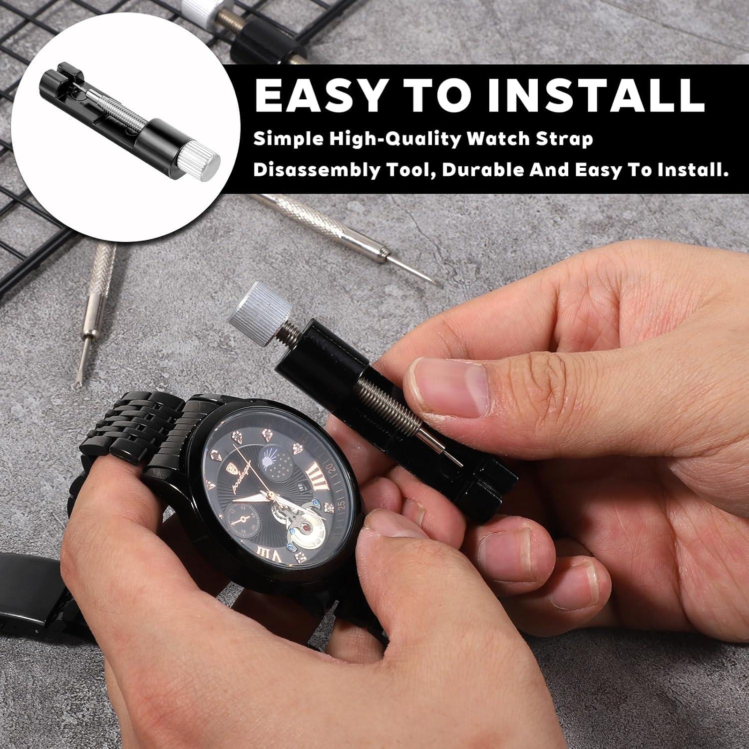 Kit de Herramientas para Ajuste de Correas de Reloj SynHHergyx