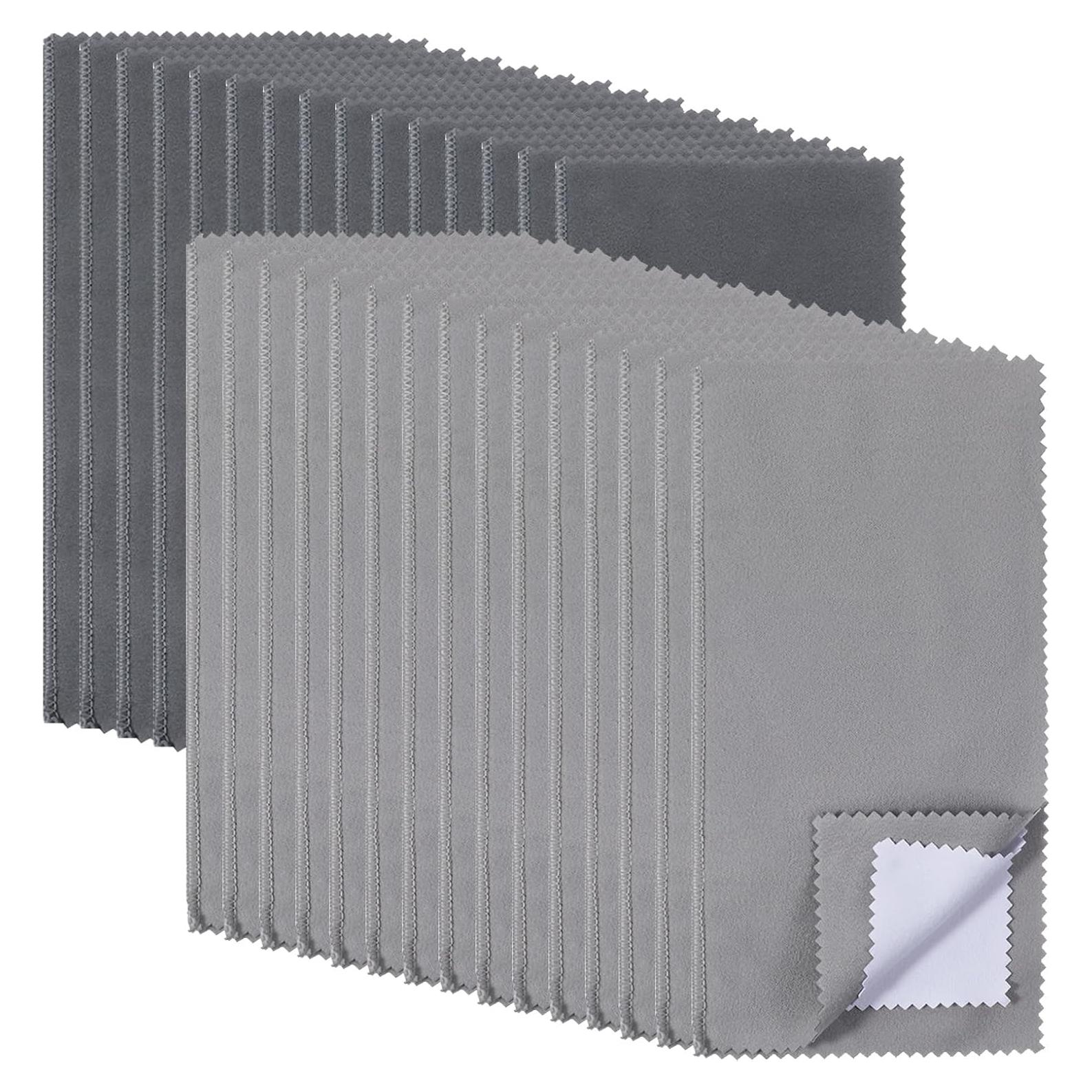 30 Paños de Pulido de Joyería Lemecima 15x20 cm Suaves