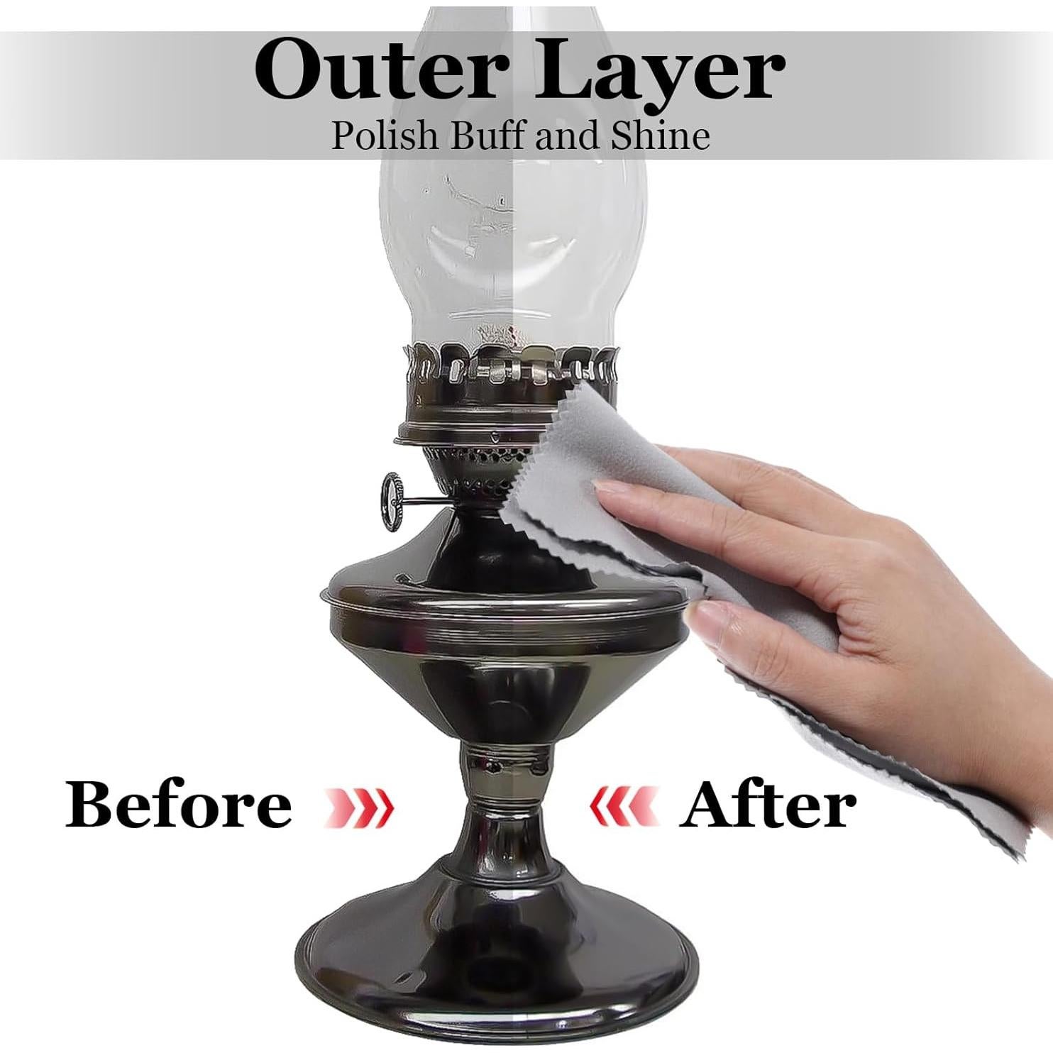 30 Paños de Pulido de Joyería Lemecima 15x20 cm Suaves