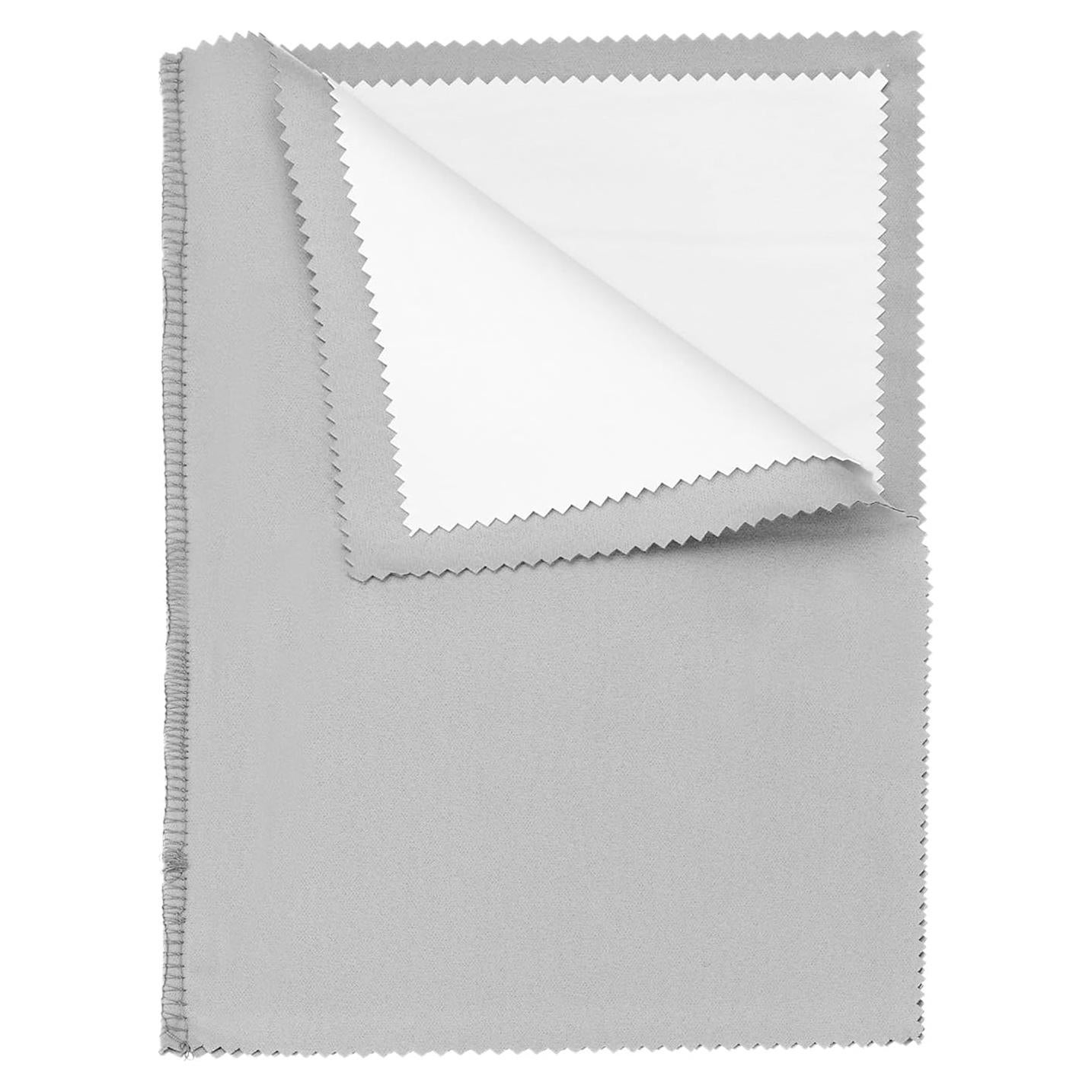 Paño de Limpieza de Joyería PATIKIL Algodón Doble Capa 32x25cm