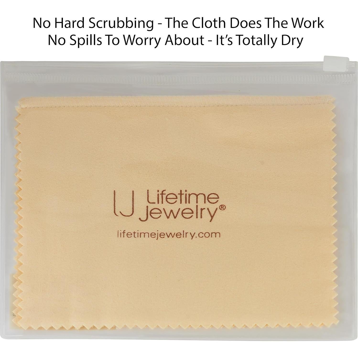 Paño de Pulido Profesional Lifetime Jewelry 12.7x15.2 cm