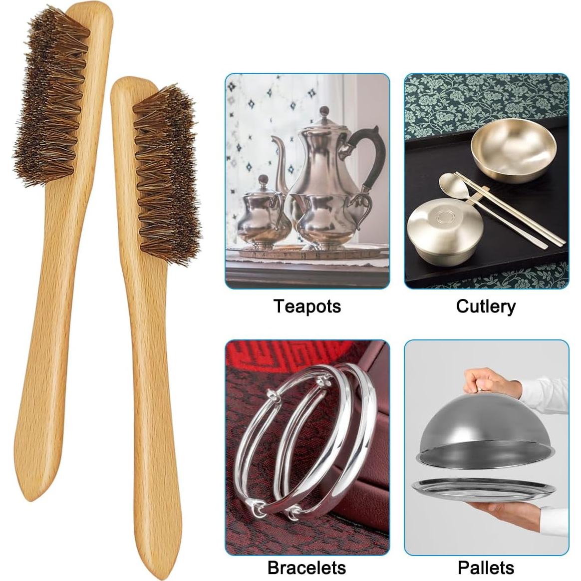 Kit de Limpieza y Pulido de Plata IOUALEY - 7 Piezas