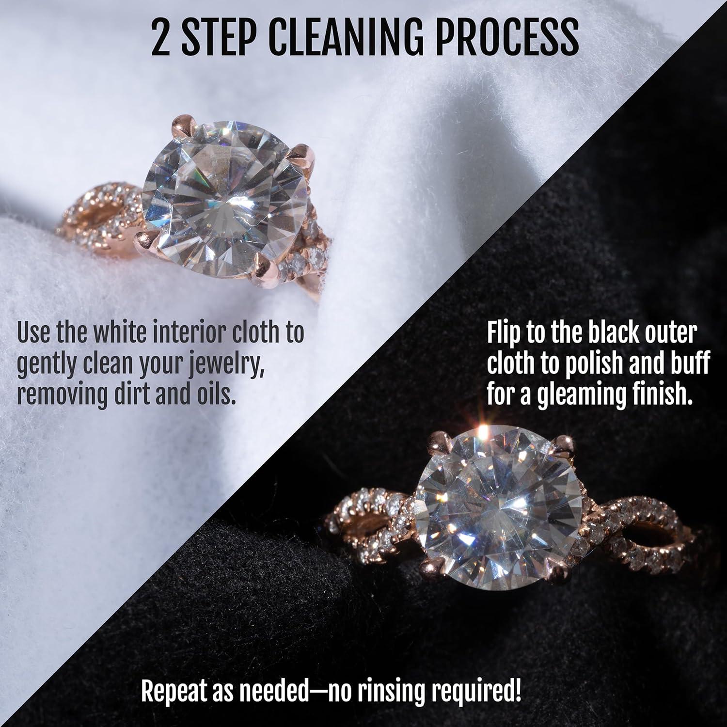 Paño de Limpieza de Joyería Gold GT Time - Algodón Natural 27.94x19.81cm