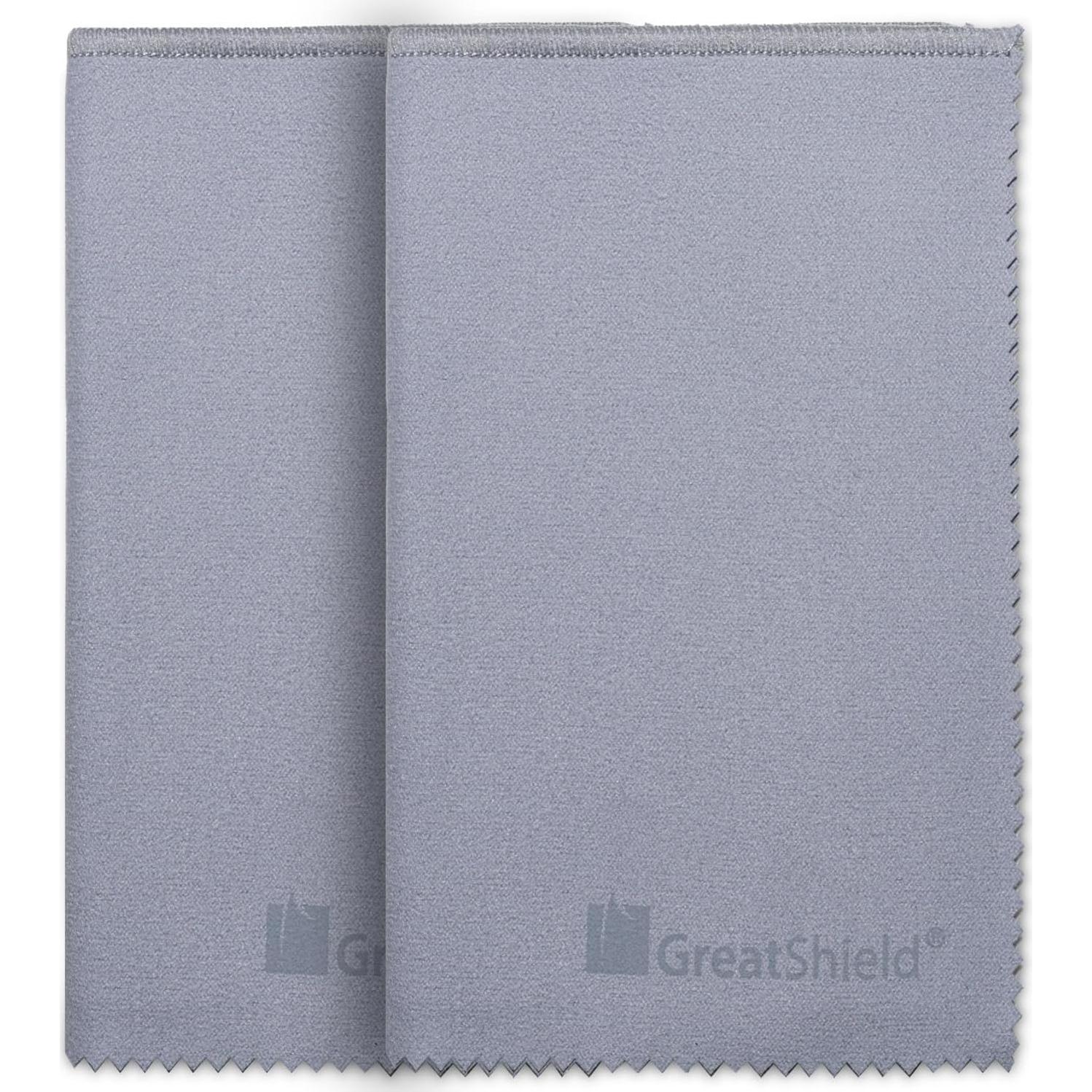 Paño de limpieza de joyería GreatShield 4 capas 20x28cm