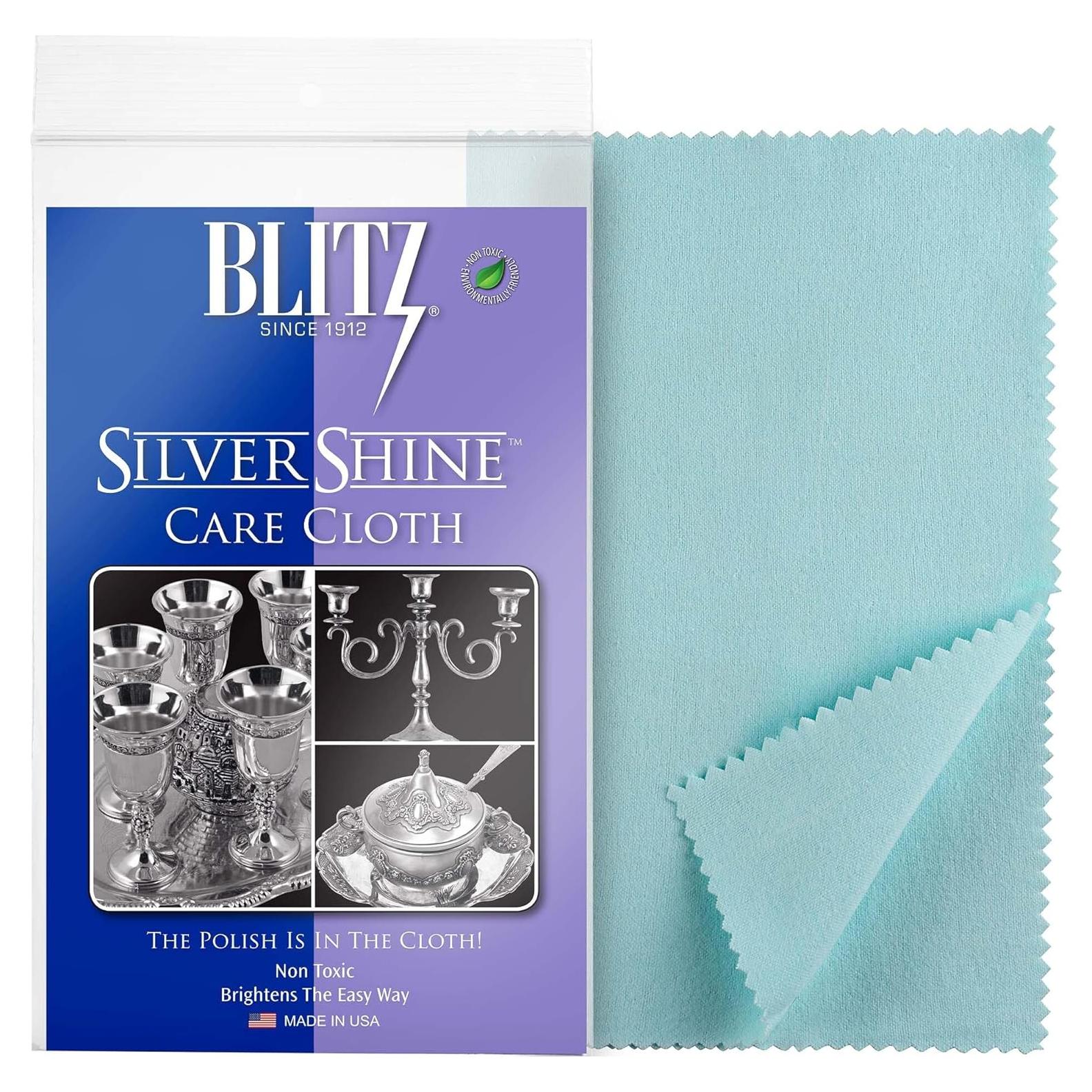 Paño de Pulido de Plata Blitz 30x38 cm Anti-Tarnish