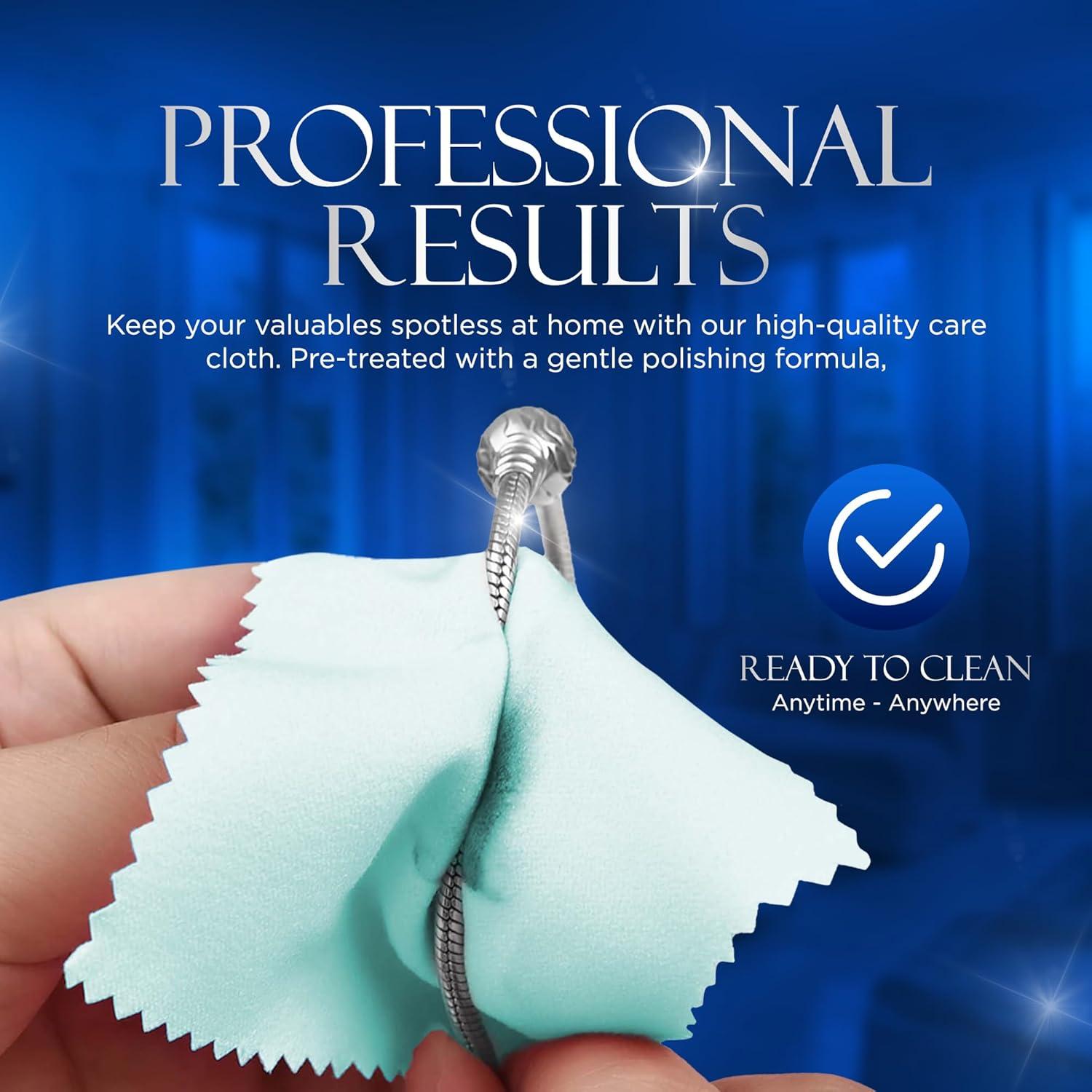 Paño de Pulido de Plata Blitz 30x38 cm Anti-Tarnish