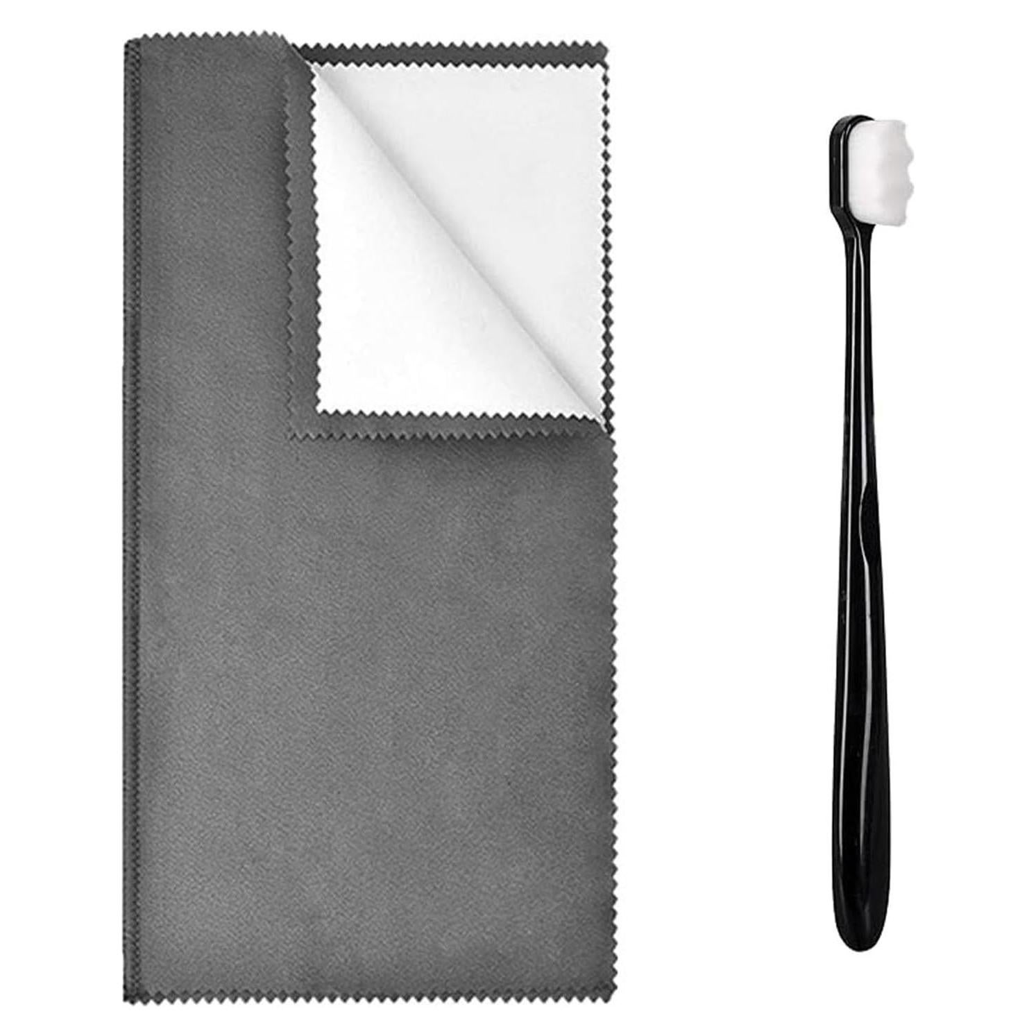 Paño de Limpieza de Joyería Syyflibb con Cepillos Suaves