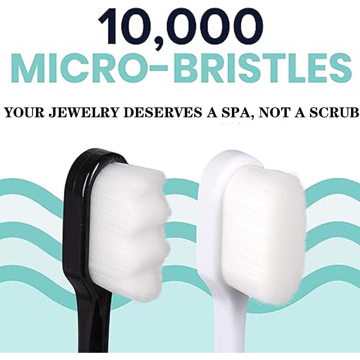 Paño de Limpieza de Joyería Syyflibb con Cepillos Suaves