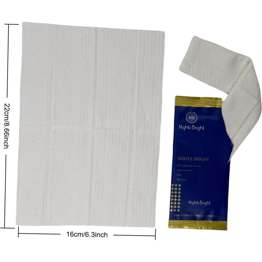 Paños de Pulido de Joyería JubilantJive - 3 Piezas para Plata y Oro