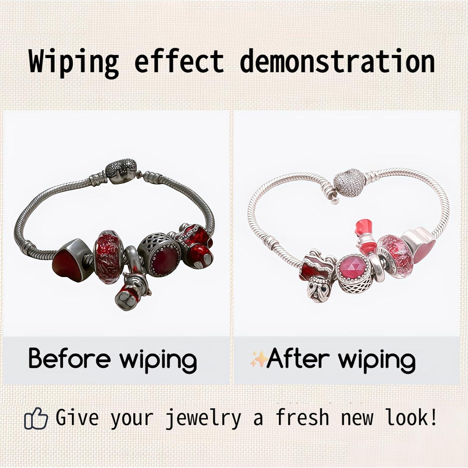 Paños de Pulido de Joyería JubilantJive - 3 Piezas para Plata y Oro