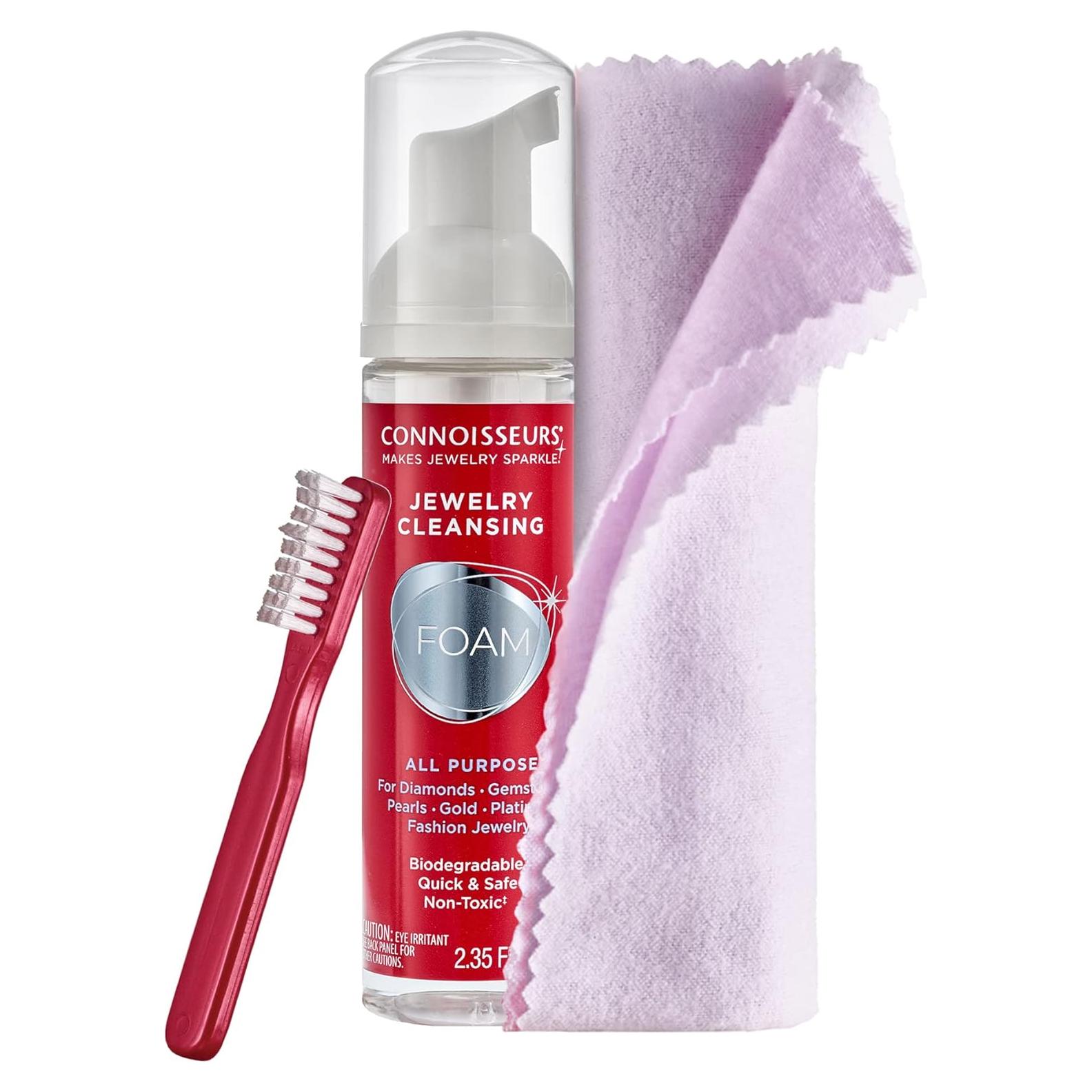 Connoisseurs Kit de Espuma Limpiadora de Joyería Multiusos