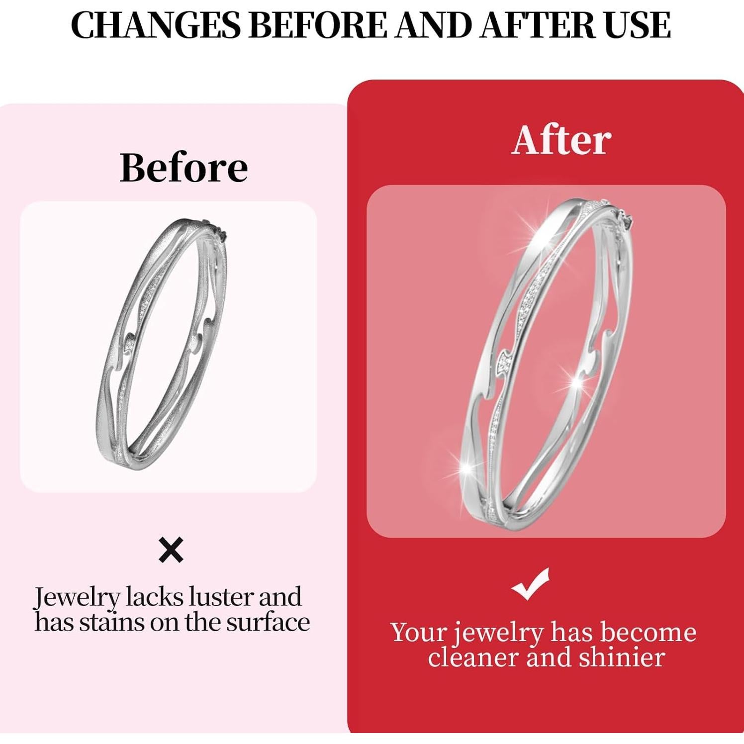 Juego de 2 paños de pulido de plata SpaceWings 16x25 cm