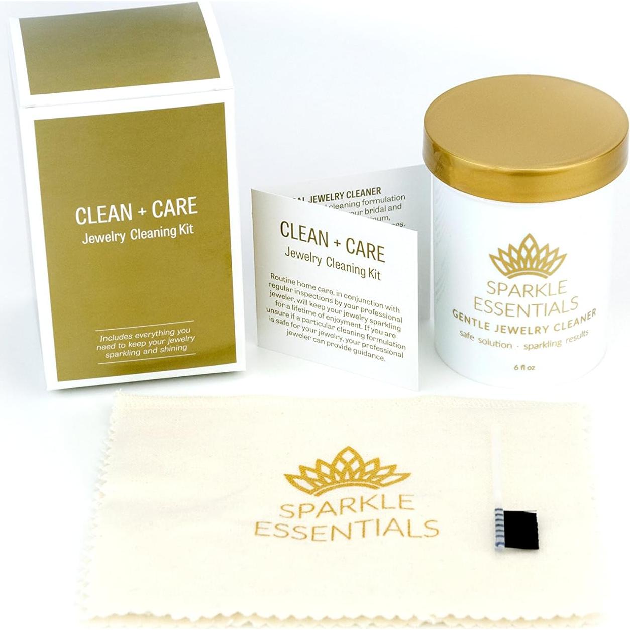 Kit de Limpieza de Joyería Sparkle Essentials 177 ml