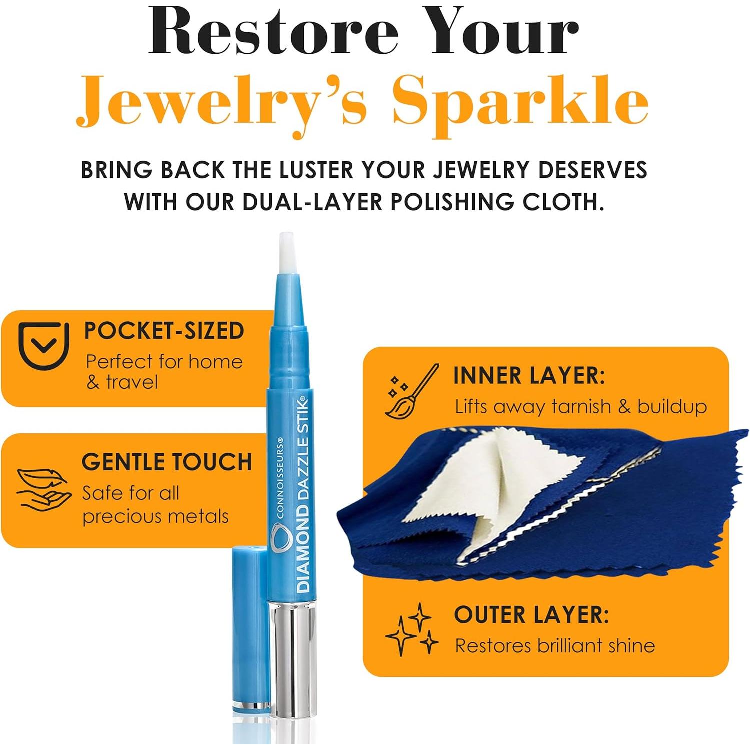 Bolígrafo Limpiador de Joyería Rosenthal Diamond Dazzle Stik