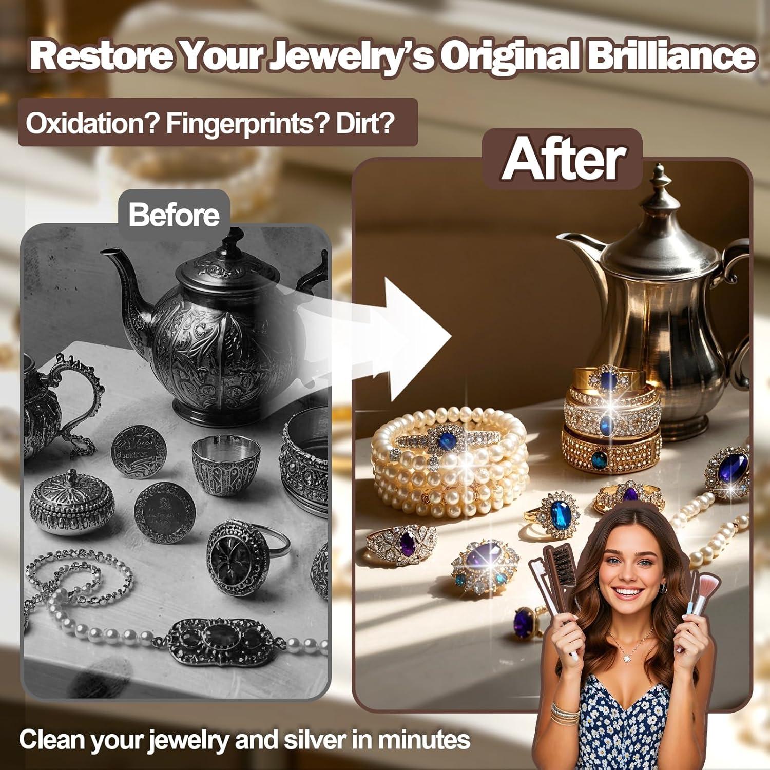 Kit de Limpieza de Joyería XANGNIER 18 Piezas Completo