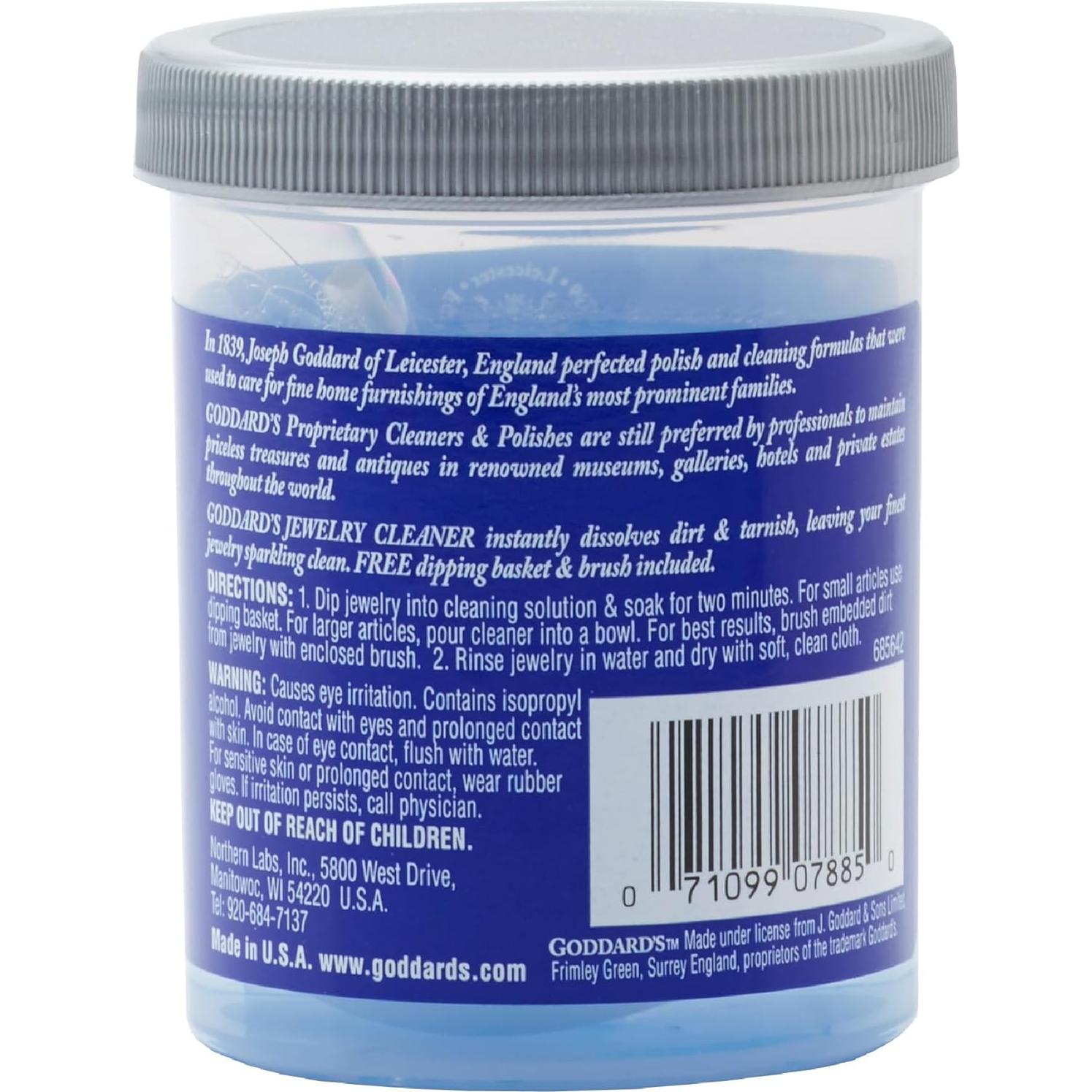 Limpiador de Joyería Goddard 170 g - Libre de Amoníaco