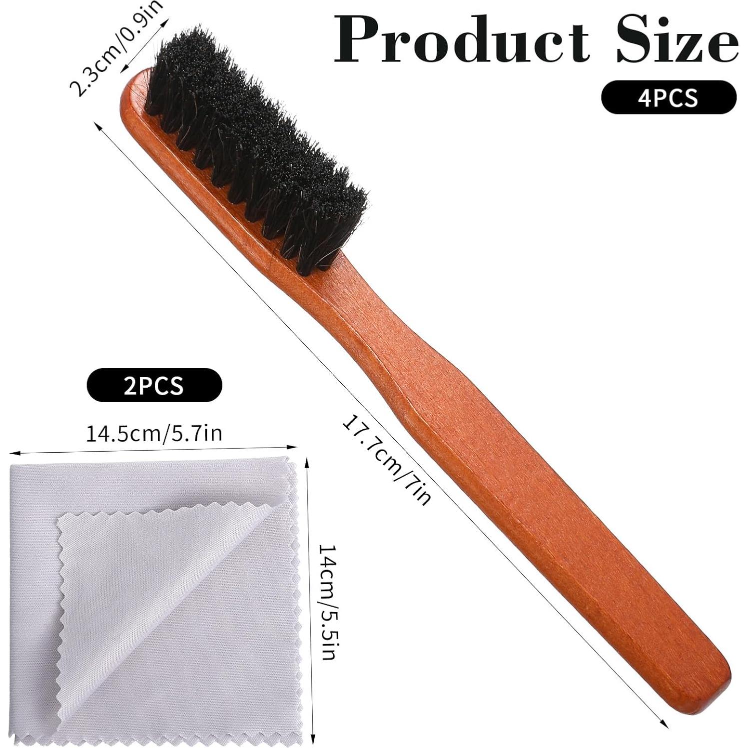 Juego de Limpieza de Joyería Lusofie 6 Piezas con Cepillos y Paños